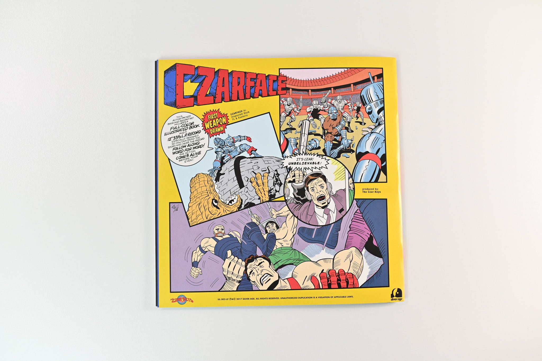 Czarface - First Weapon Drawn (A Narrated Adventure) on Silver Age Ltd RSD 2017