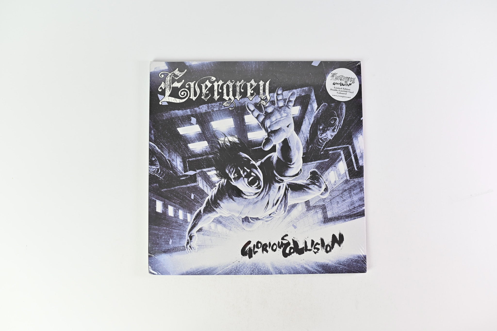 Evergrey - Glorious Collision on Steamhammer Limited Edition Clear Blue Sealed