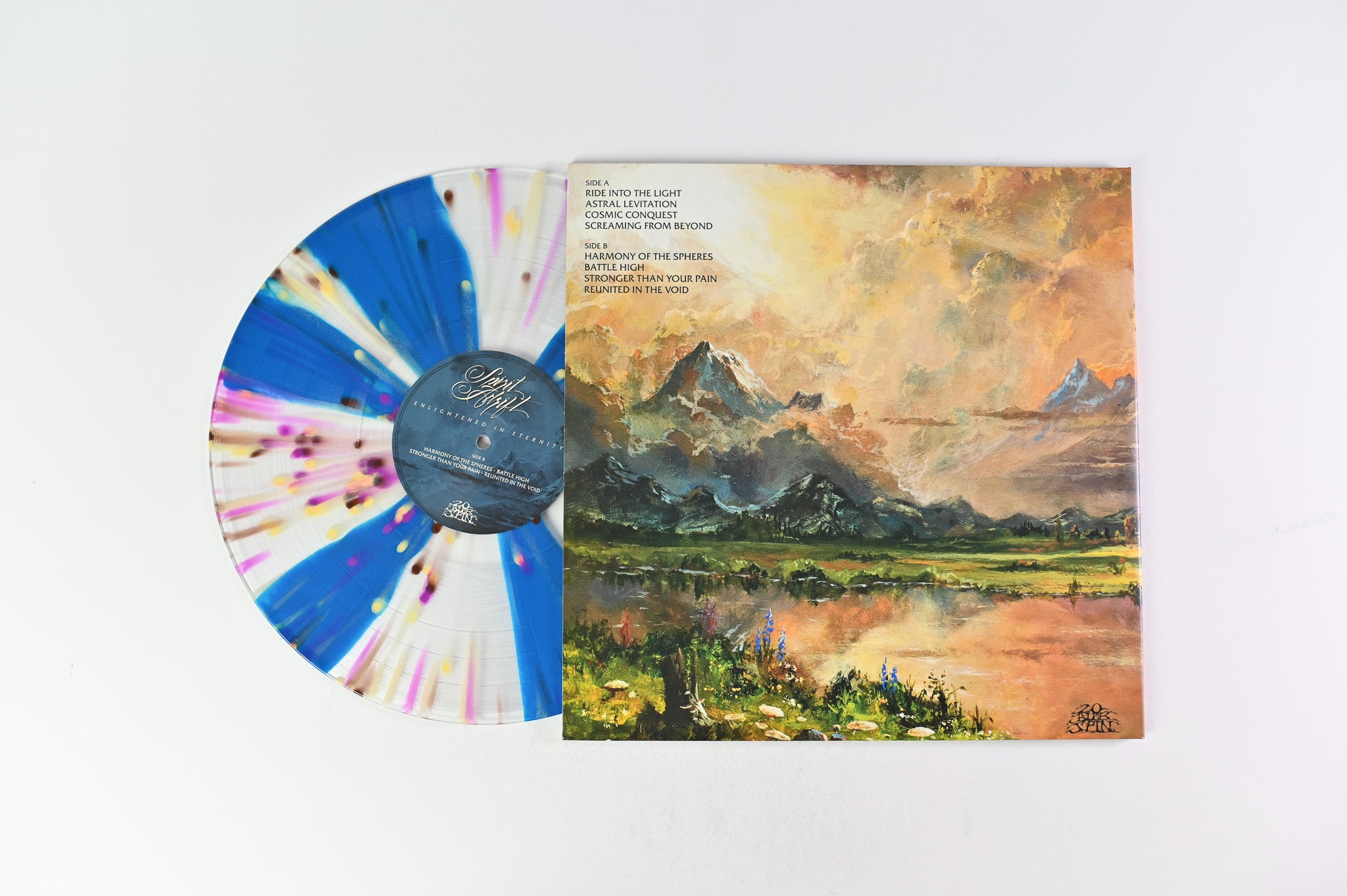 Spirit Adrift - Enlightened In Eternity on 20 Buck Spin Ltd Splatter Vinyl