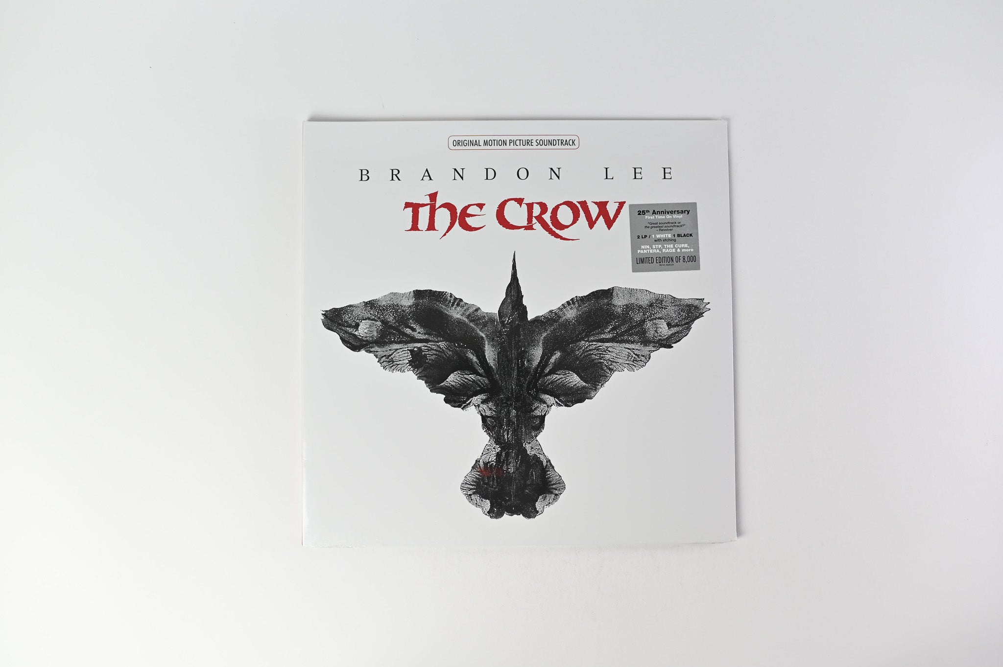Various - The Crow (Original Motion Picture Soundtrack) on Atlantic Sealed RSD White / Black Reissue