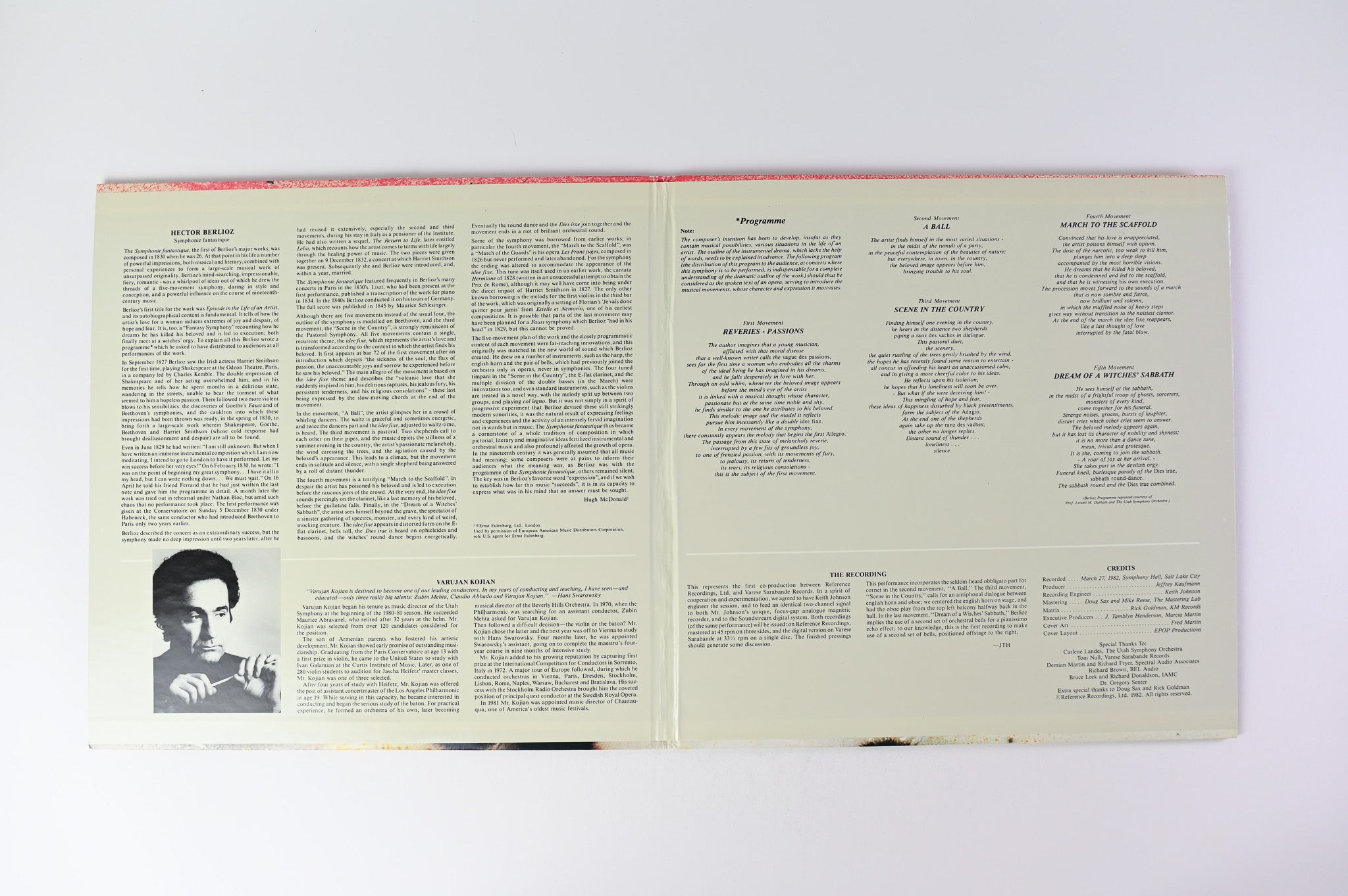 Hector Berlioz - Symphonie Fantastique on Reference Recordings