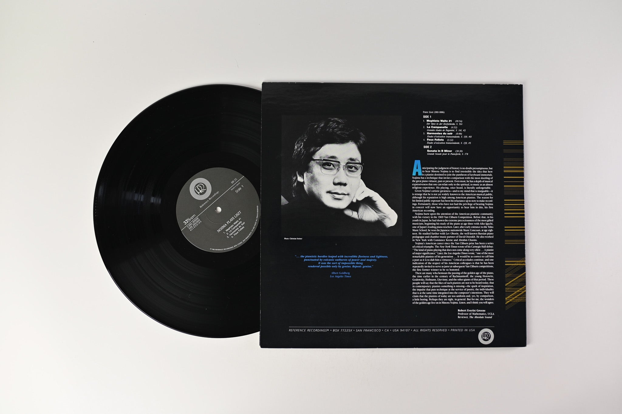 Franz Liszt - Nojima Plays Liszt on Reference Recordings