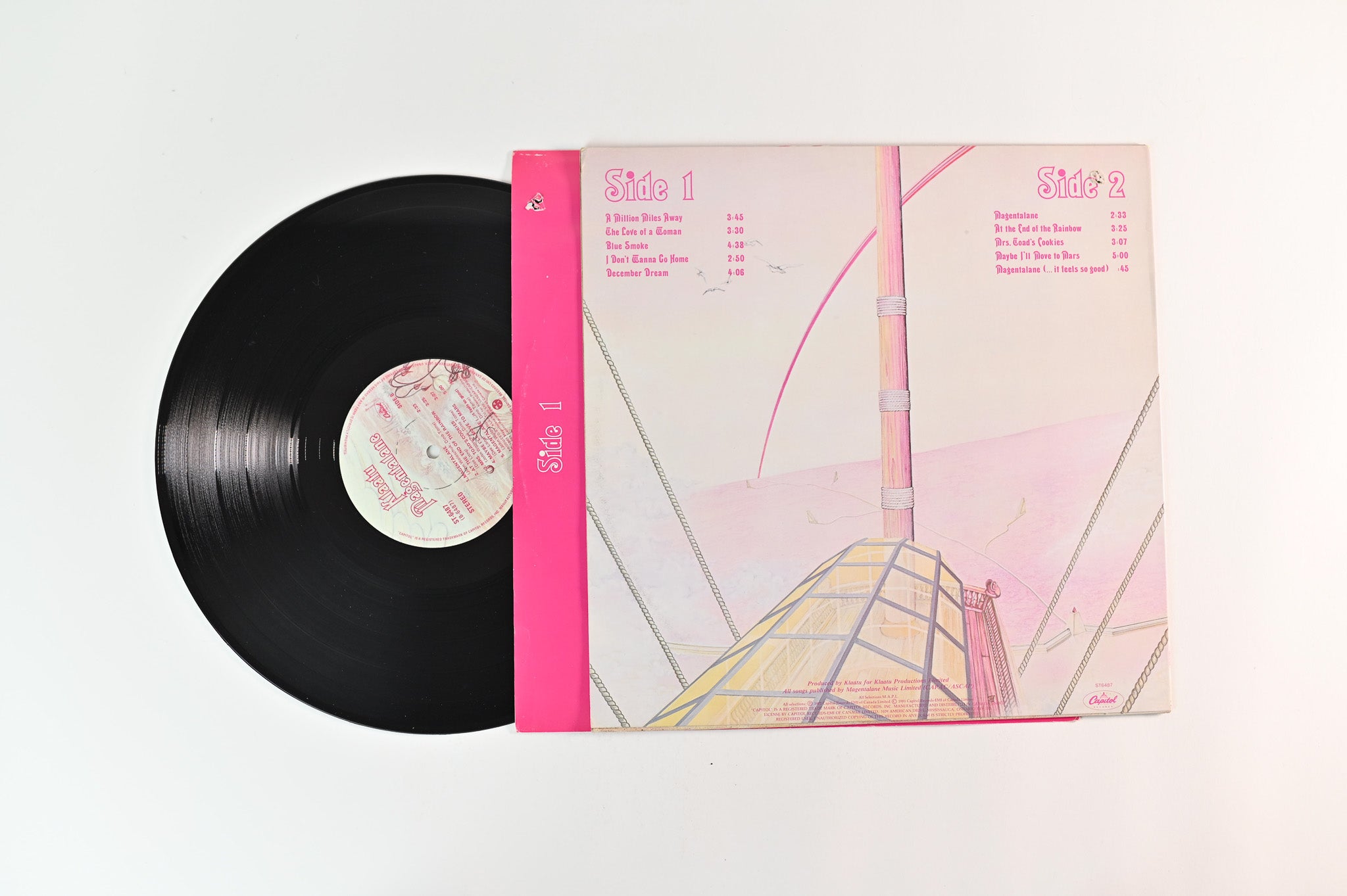Klaatu - Magentalane on Capitol Half Speed Master Canadian Pressing