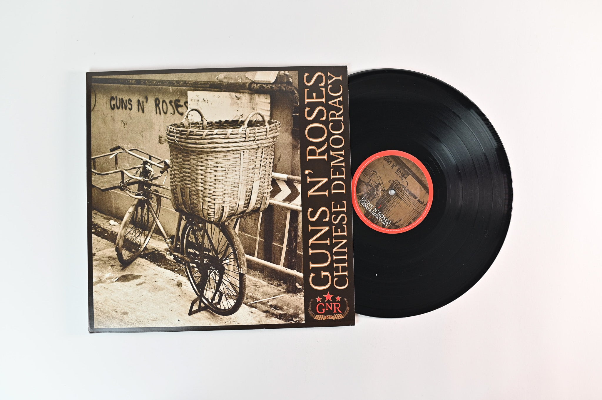 Guns N' Roses - Chinese Democracy on Black Frog Geffen 180 Gram