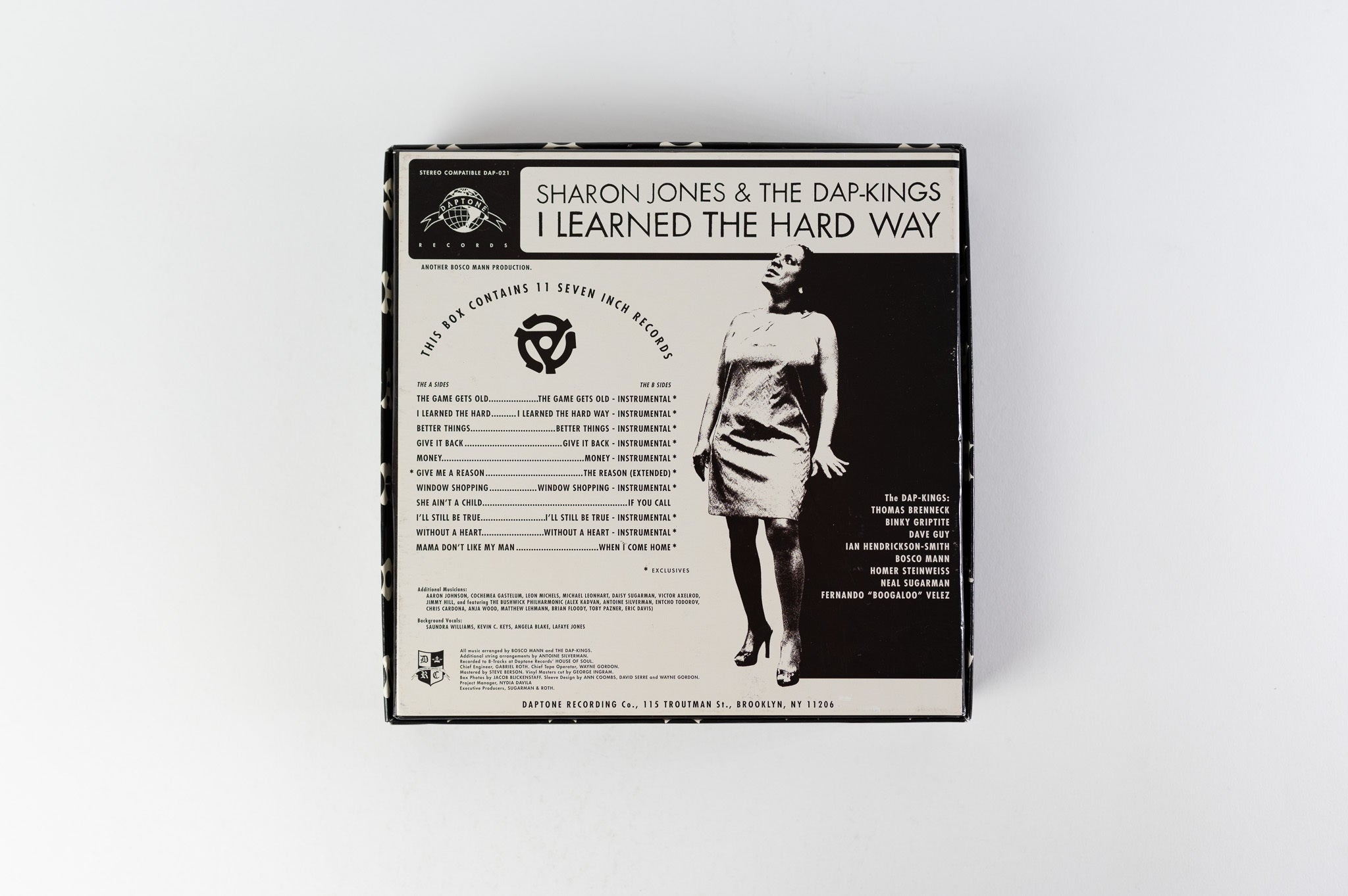 Sharon Jones & The Dap-Kings - I Learned The Hard Way on Daptone Ltd RSD Black Friday 2010 45 RPM Box Set