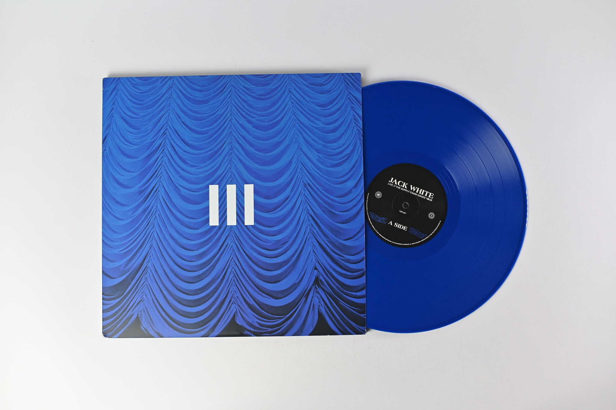 Jack White - Live /// The Supply Chain Issues Tour on Third Man Records Blue, White and Black Vinyl