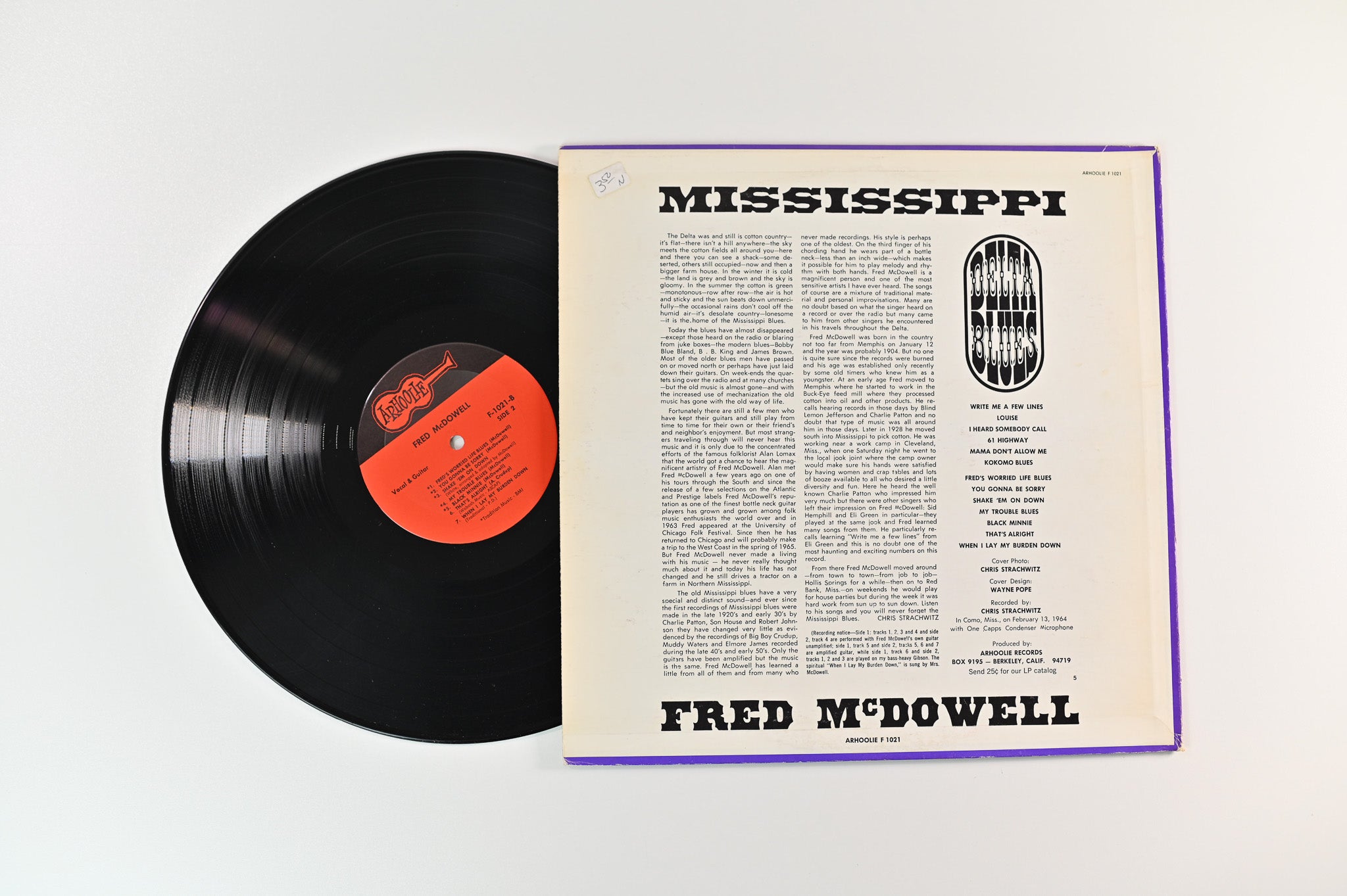 Fred McDowell - Delta Blues on Arhoolie Reissue