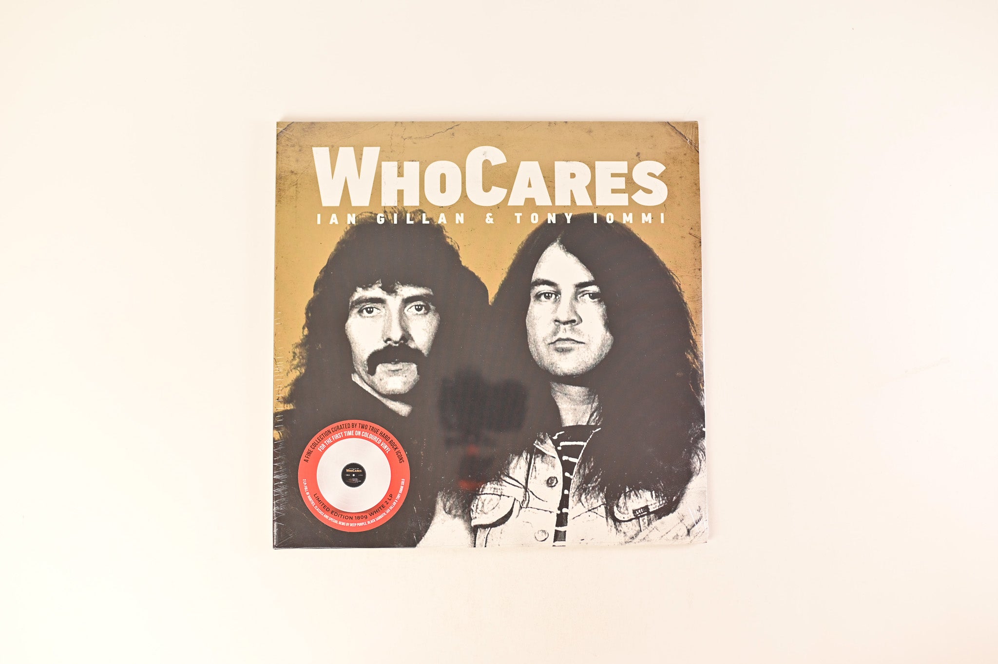Ian Gillan - WhoCares SEALED on Ear Music White Vinyl