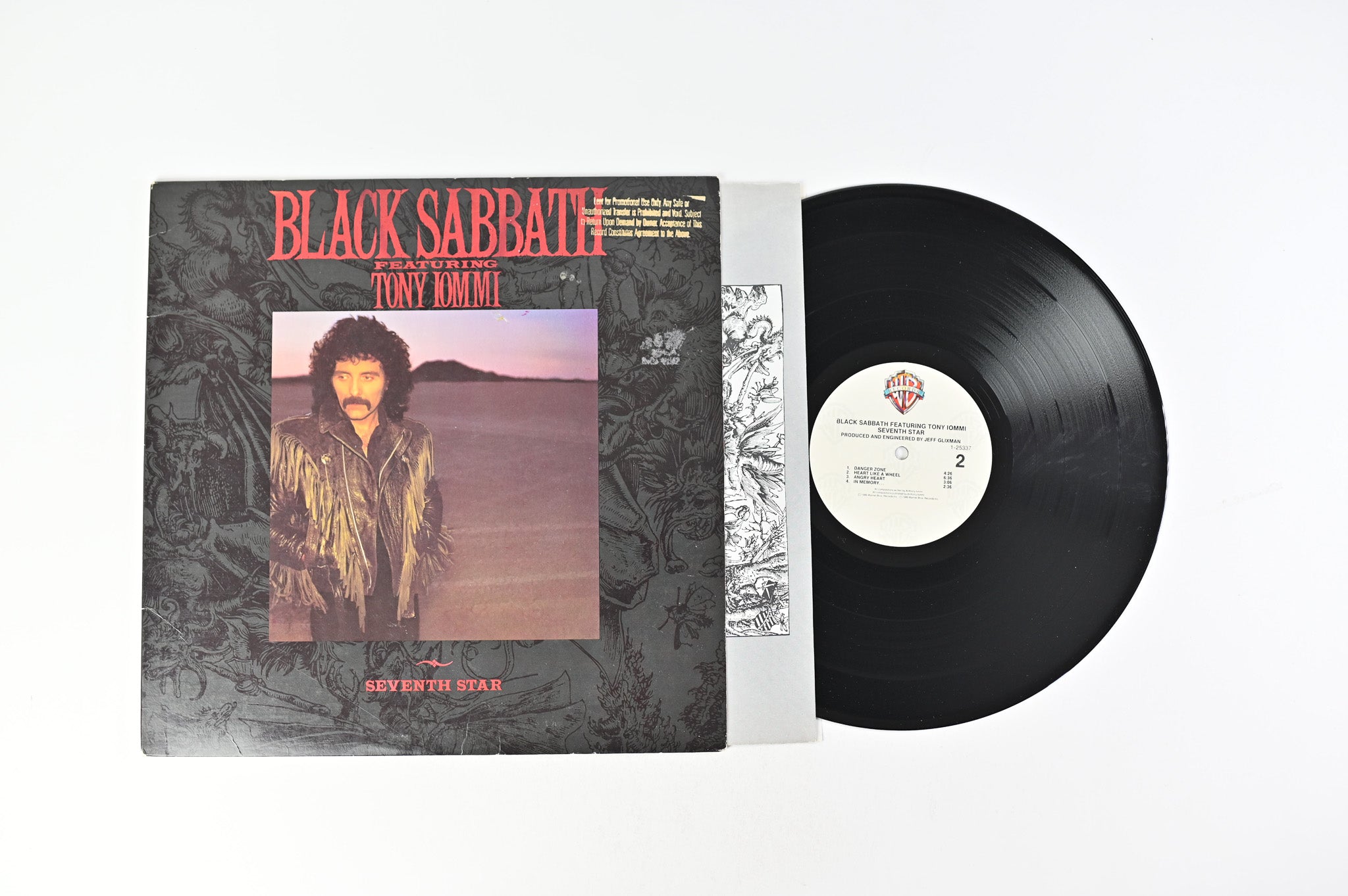 Black Sabbath - Seventh Star on Warner Bros. Records