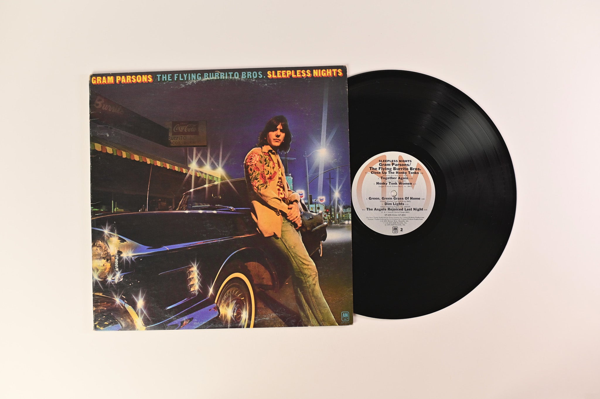 Gram Parsons - Sleepless Nights on A&M