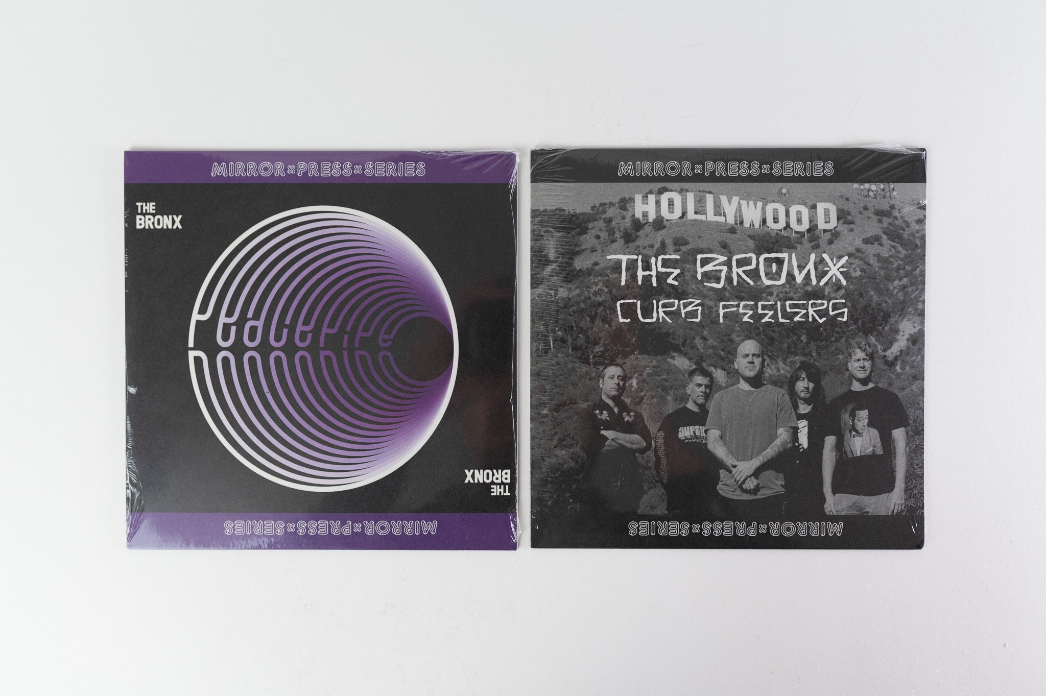 The Bronx - The Bronx on Cooking Vinyl White Drugs Ltd Edition Wooden 7" Box Set
