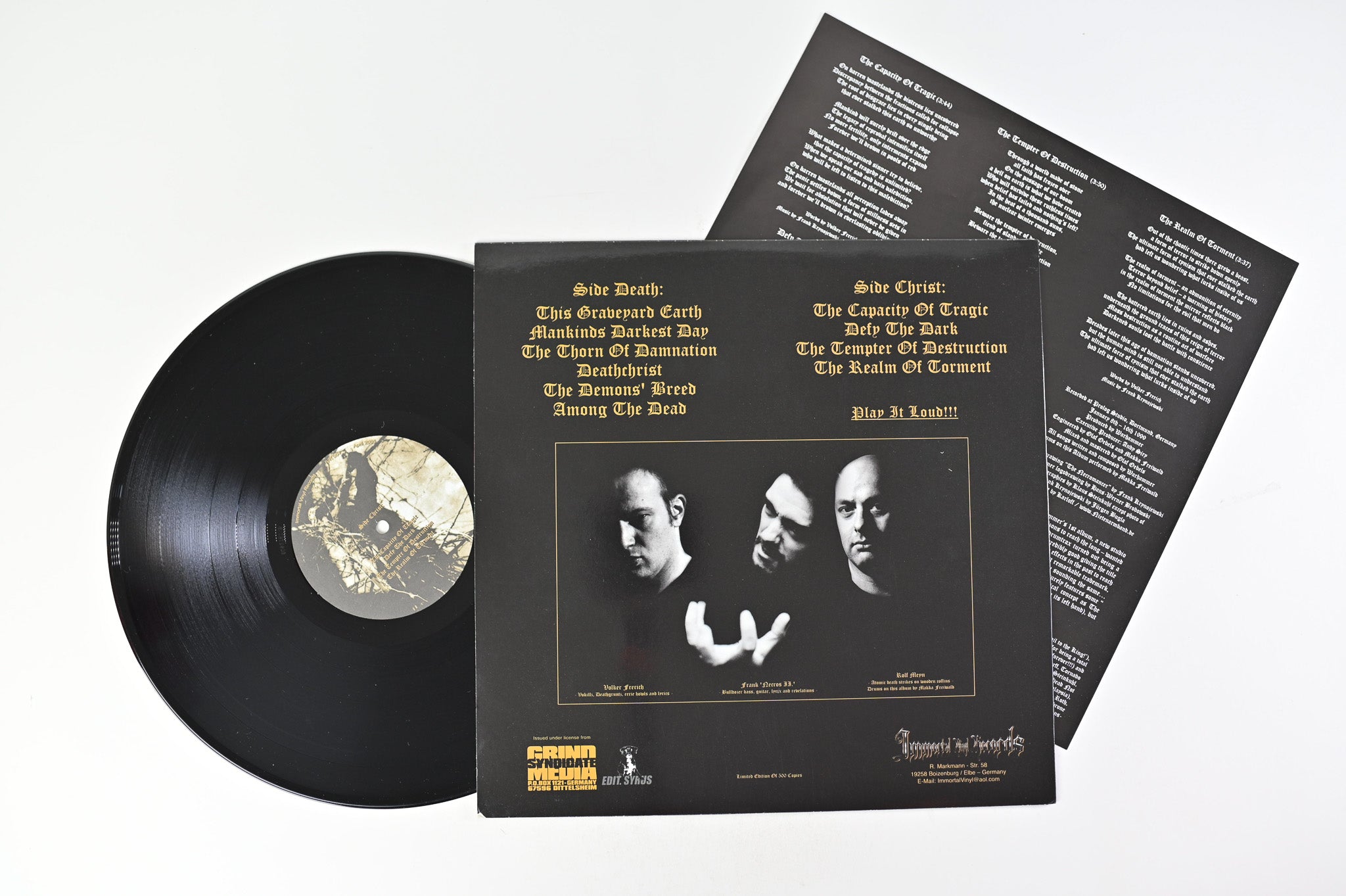 Warhammer - Deathchrist on Immortal Vinyl Records