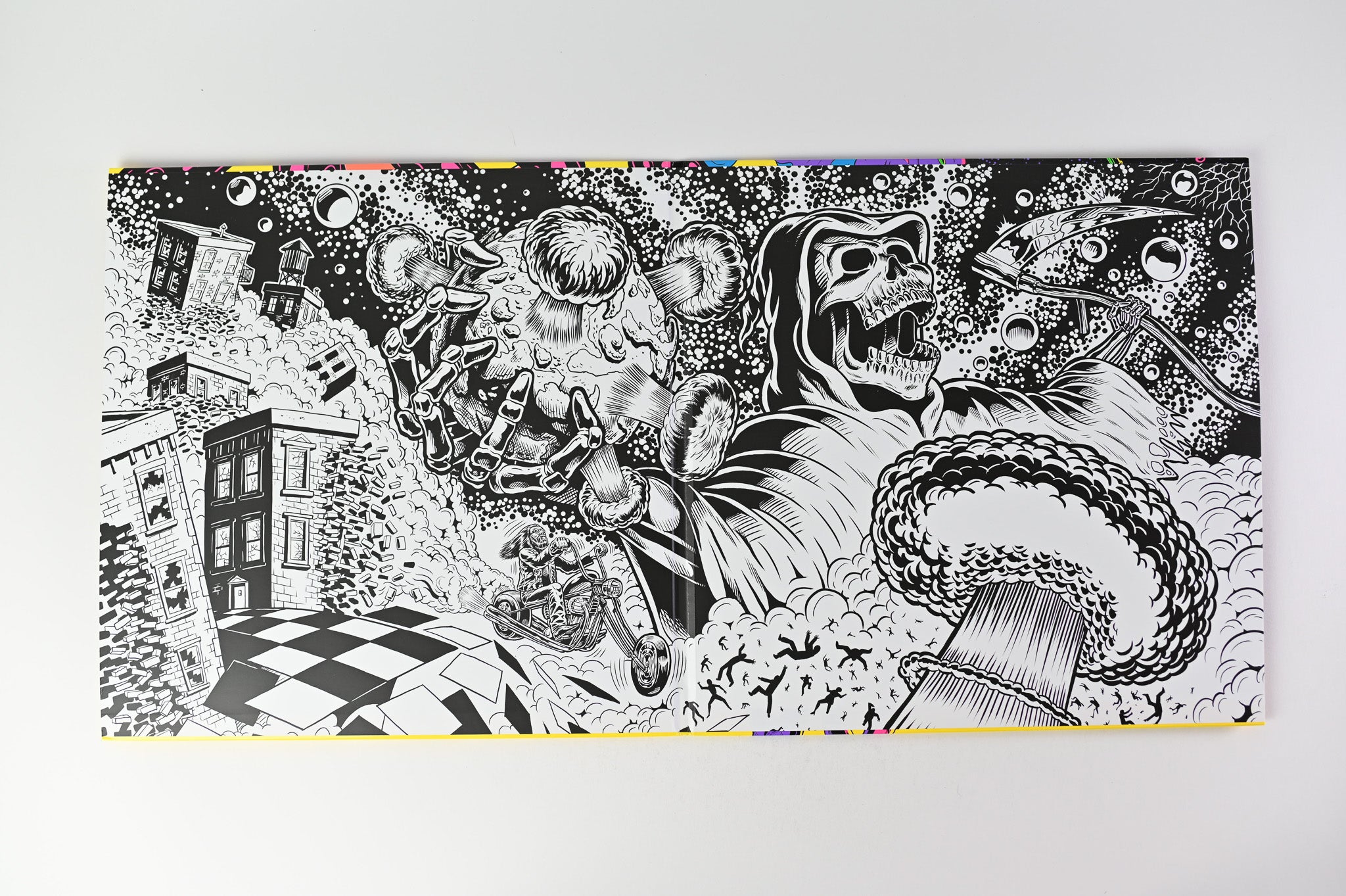 Various - Warfaring Strangers: Acid Nightmares on Numero Group Ltd Neon Green