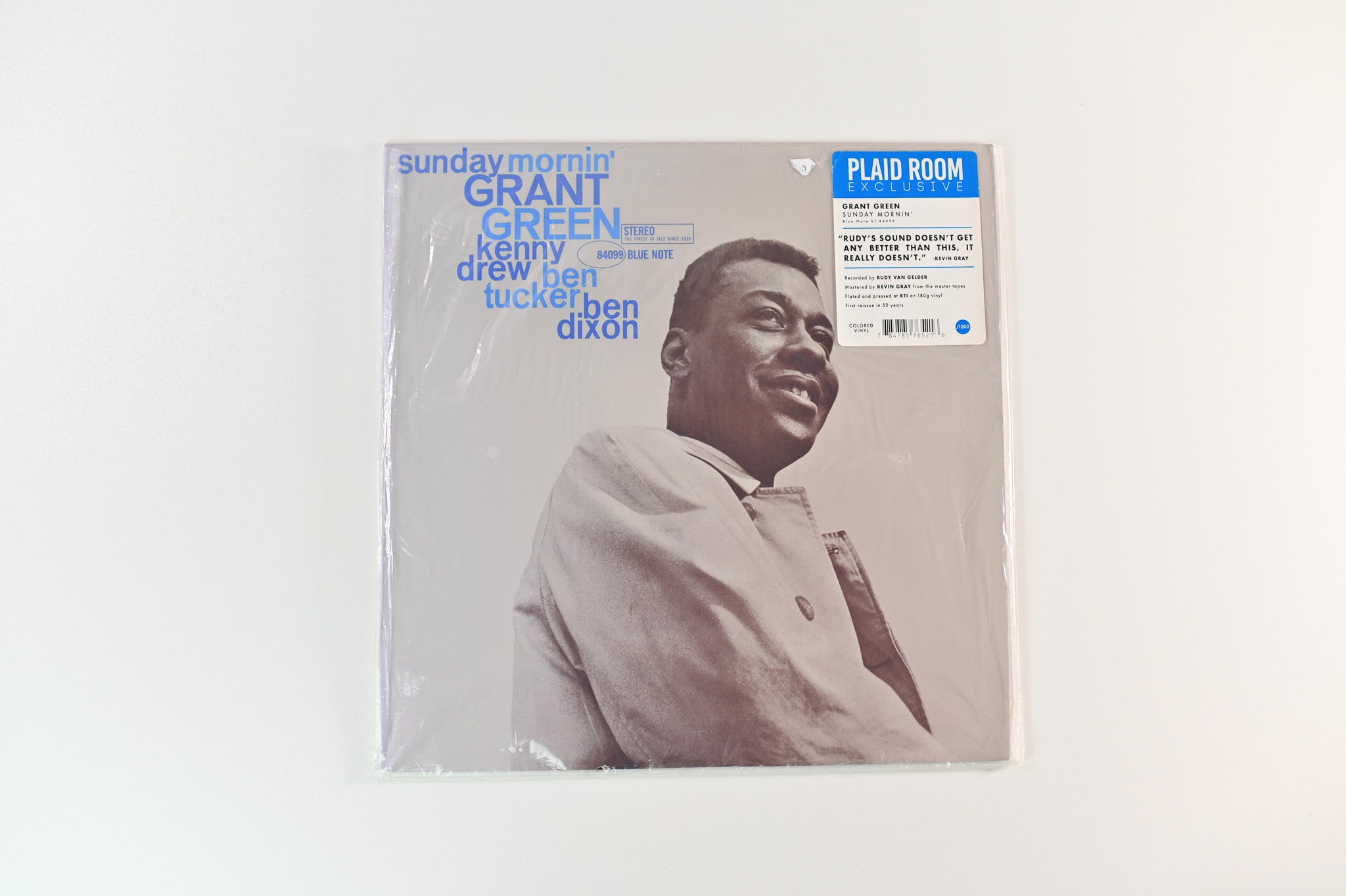 Grant Green - Sunday Mornin' on Blue Note Slow Down Sounds Blue Vinyl Reissue