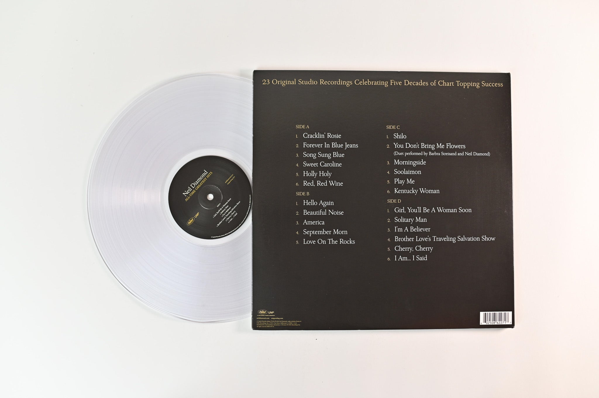 Neil Diamond - All-Time Greatest Hits on Capitol Ltd Crystal Clear