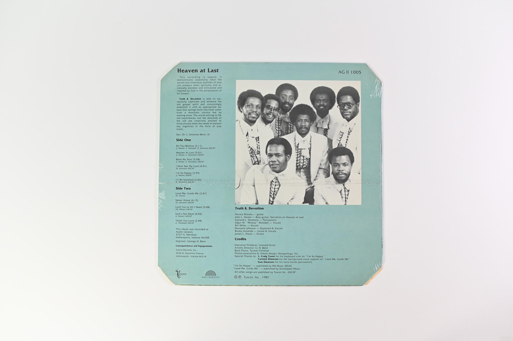 Truth & Devotion - Heaven At Last on Tyscot Sealed