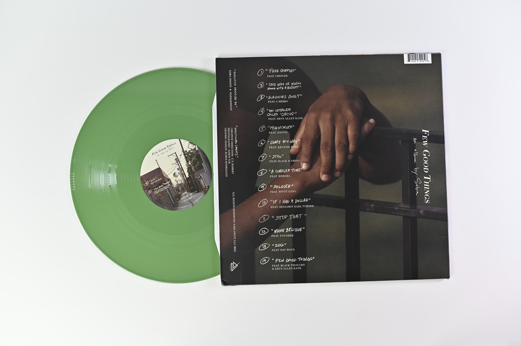 Saba - Few Good Things on Saba Pivot LLC Green Vinyl