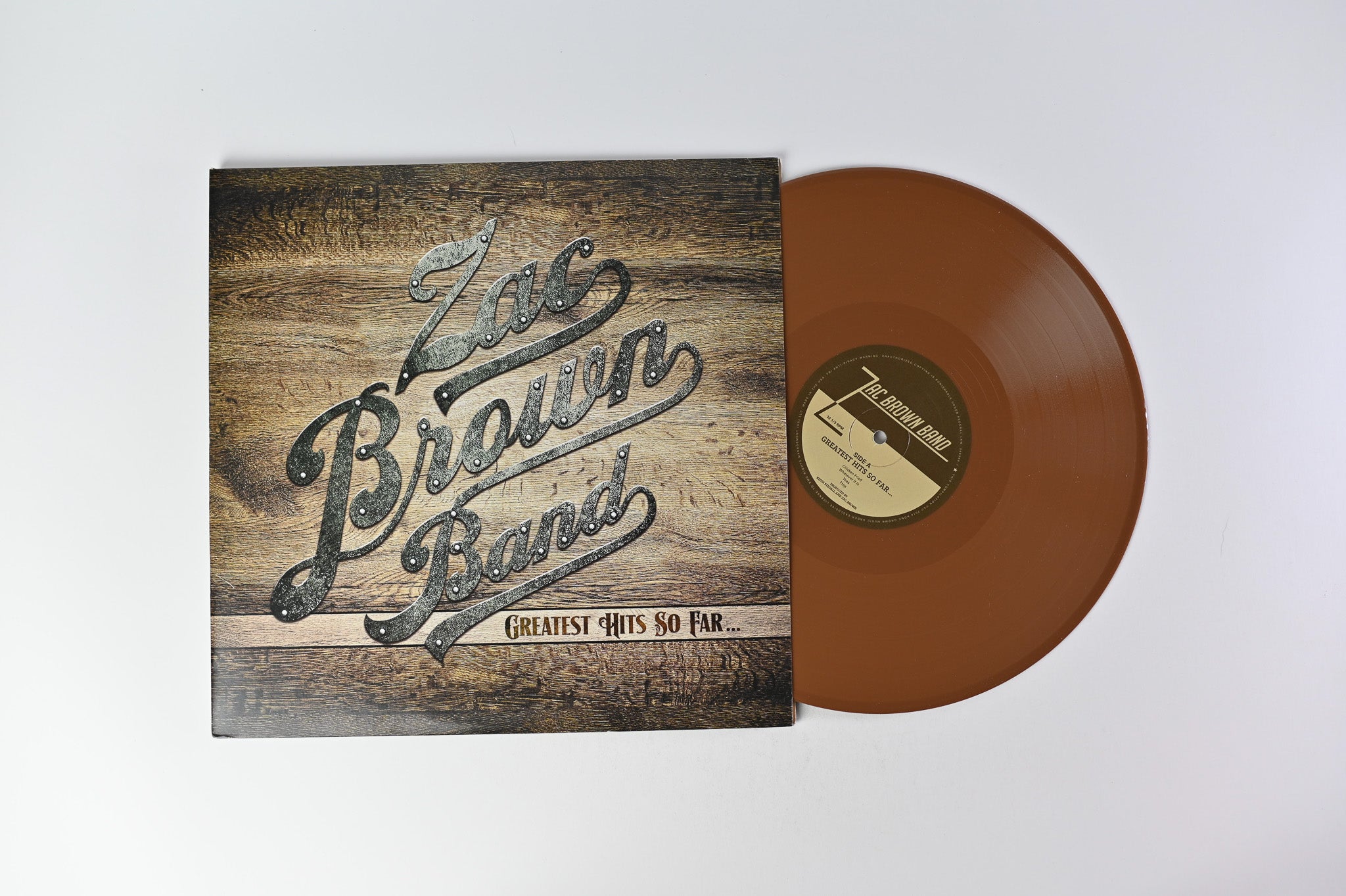 Zac Brown Band - Greatest Hits So Far on Southern Ground Artists Ltd Walnut Brown Reissue
