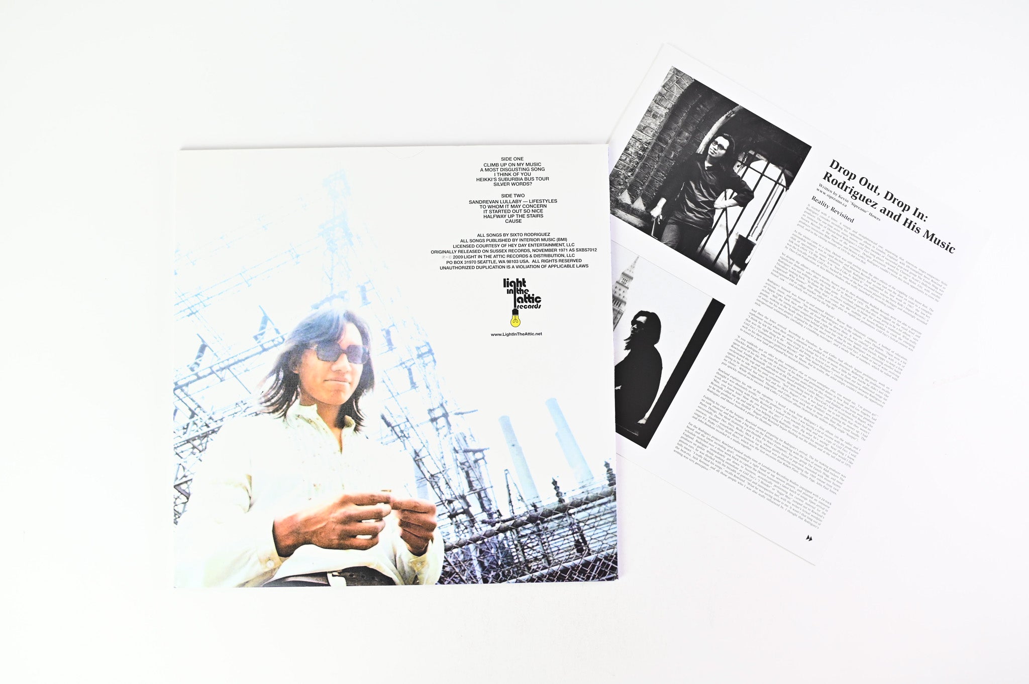 Sixto Rodriguez - Coming From Reality Reissue on Light In The Attic