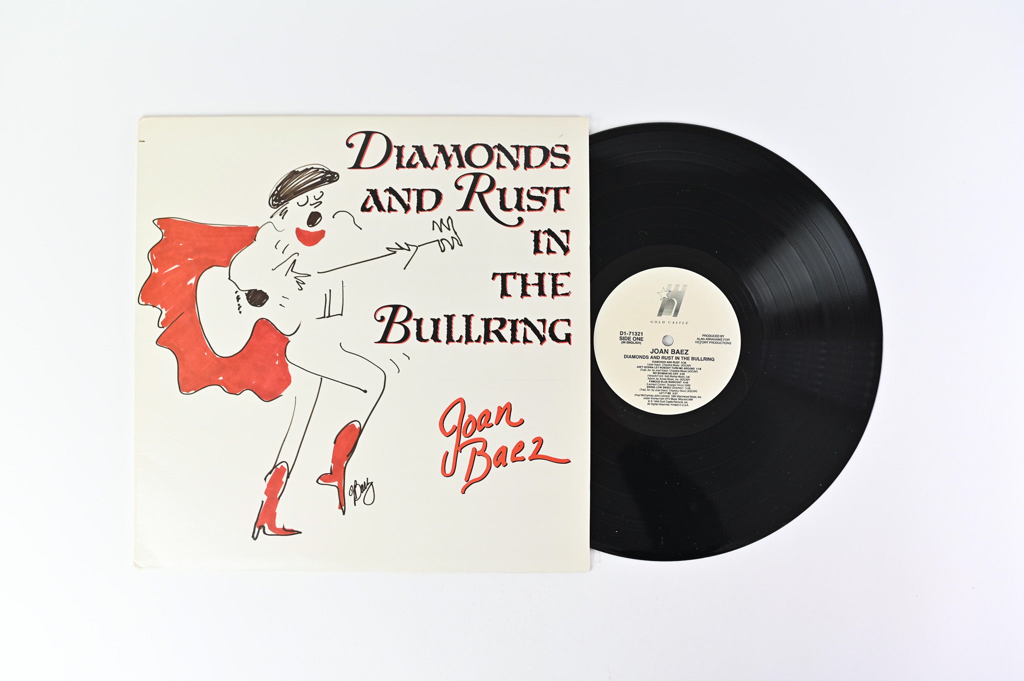 Joan Baez - Diamonds And Rust In The Bullring on Gold Castle