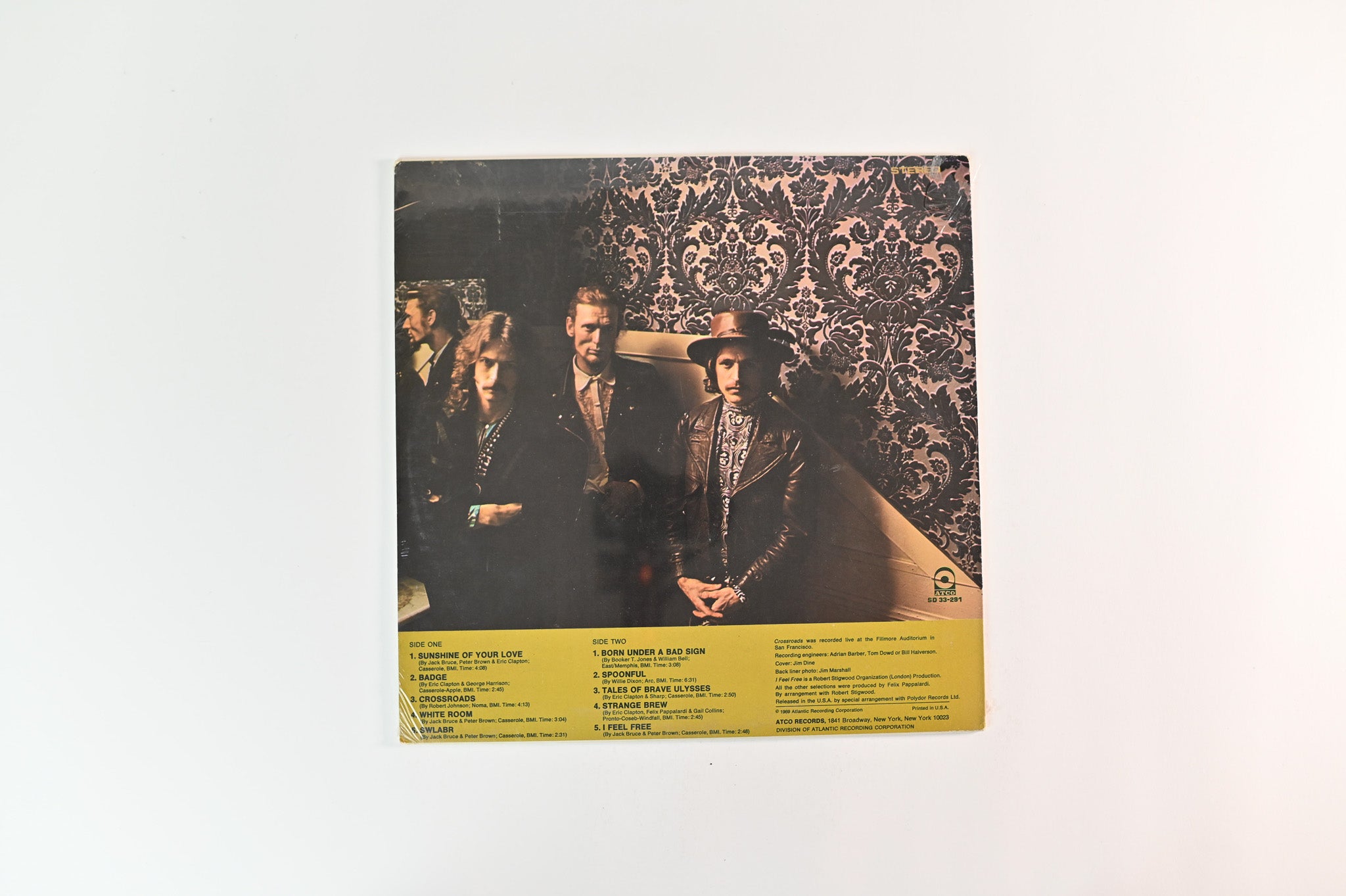 Cream - Best Of Cream on Atco Reissue Sealed