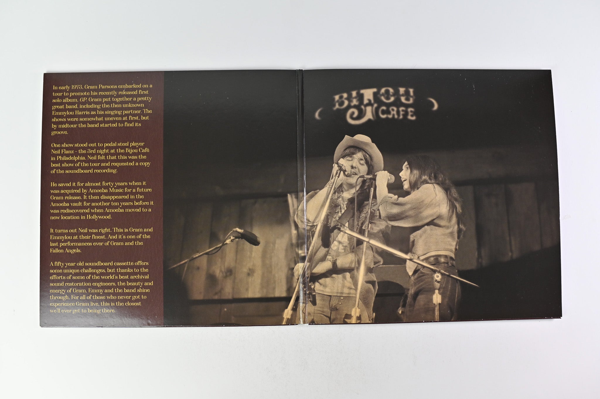 Gram Parsons & The Fallen Angels - The Last Roundup (Live From The Bijou Café In Philadelphia, 3/16/73) on Amoeba Records RSD Limited