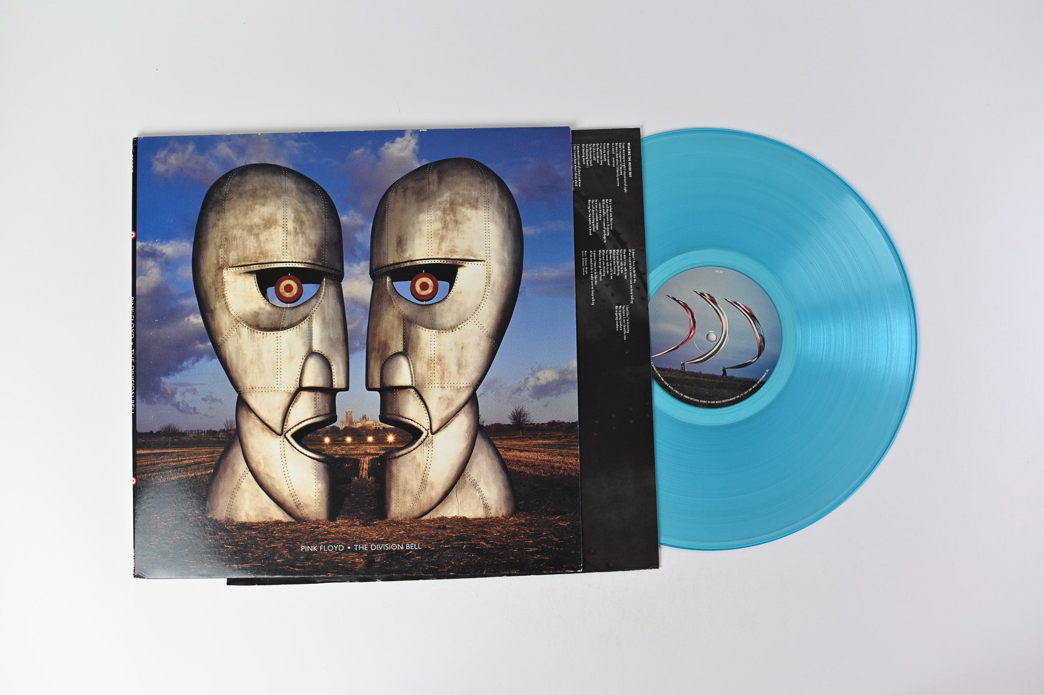 Pink Floyd - The Division Bell on Columbia Blue Transparent Vinyl