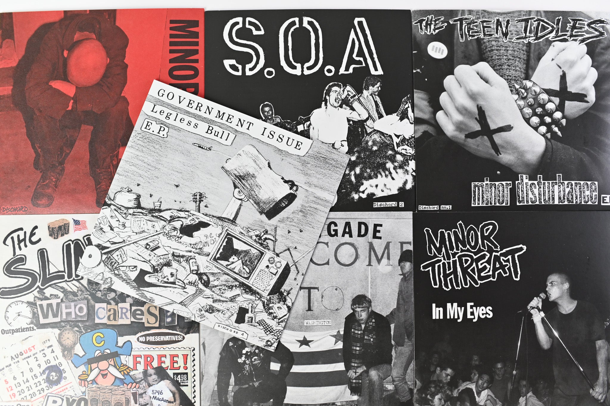 Various - First Six Dischord Records on Dischord Box Set Plus Unreleased Slinkees EP