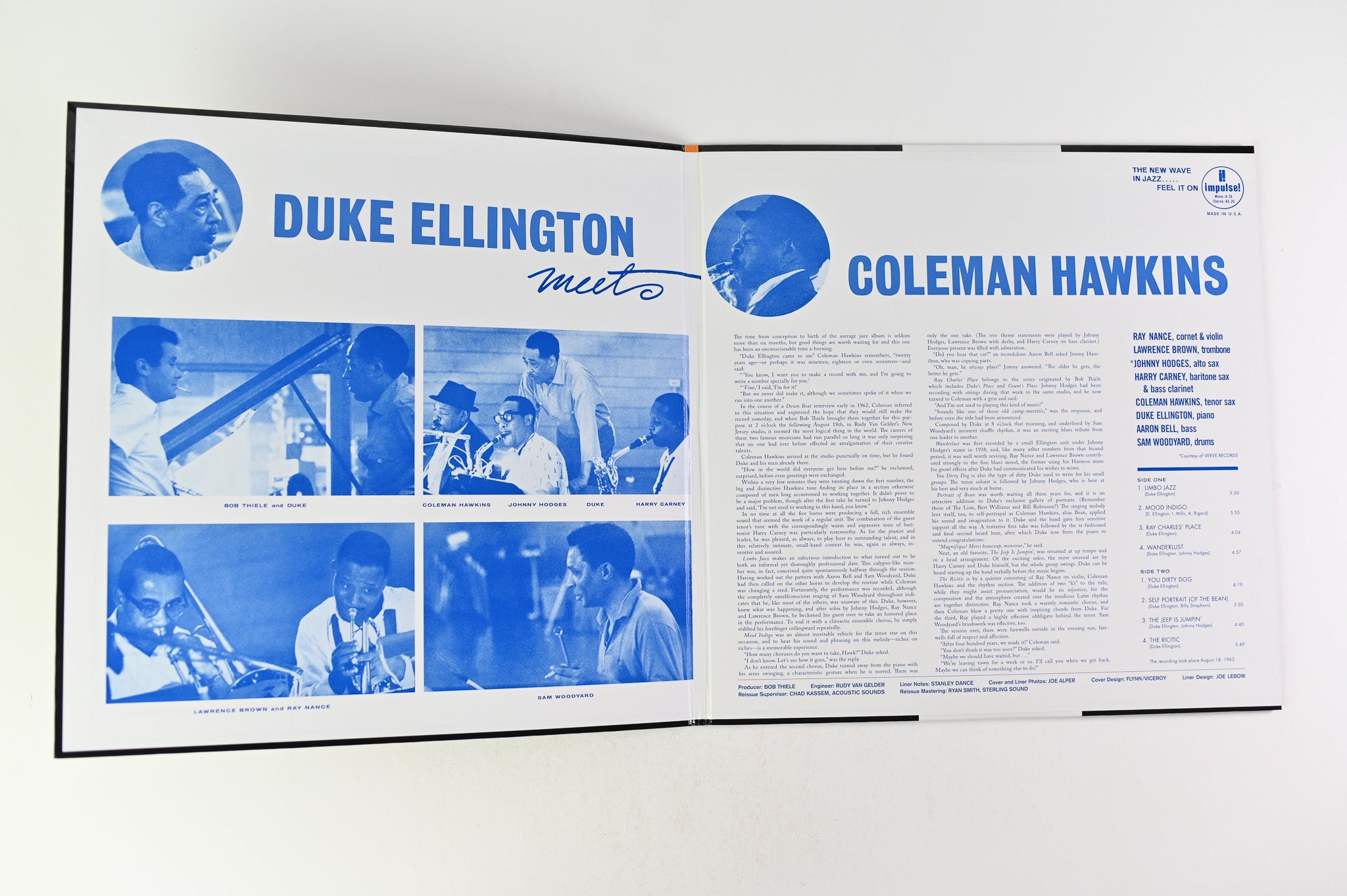 Duke Ellington - Duke Ellington Meets Coleman Hawkins Reissue on Impulse/Acoustic Sounds Series