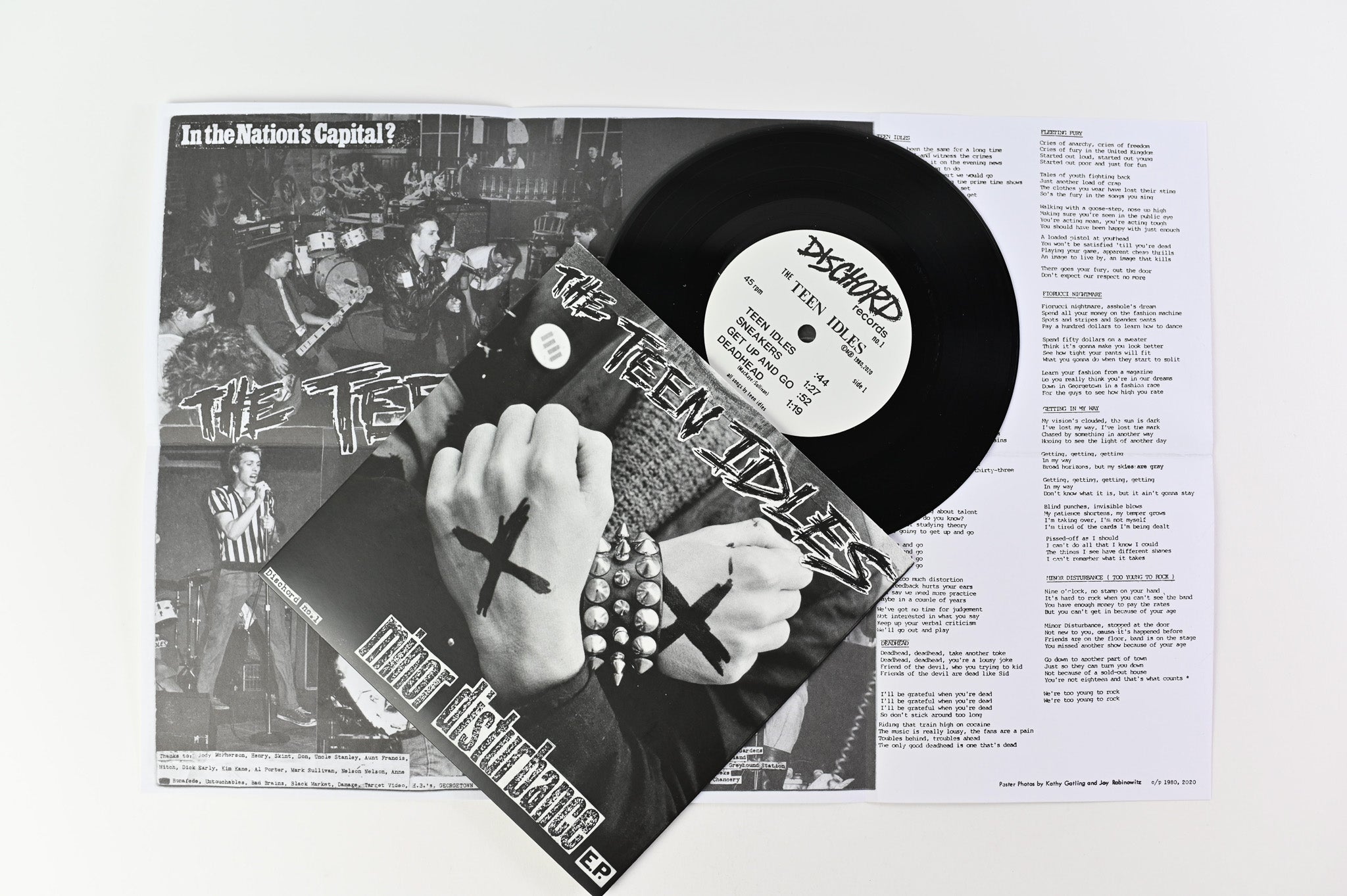 Various - First Six Dischord Records on Dischord Box Set Plus Unreleased Slinkees EP