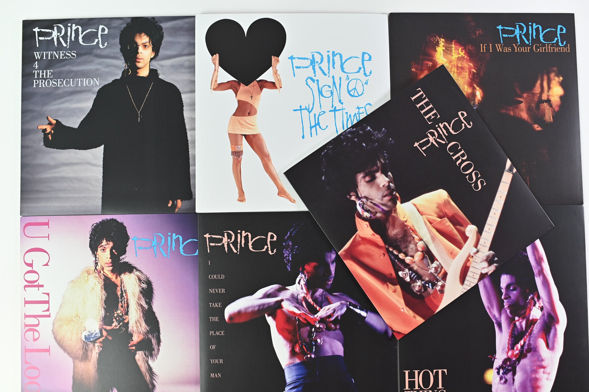 Prince - Sign "O" The Times – The Singles on NPG Warner Peach Vinyl 7" Ltd Numbered Box Set