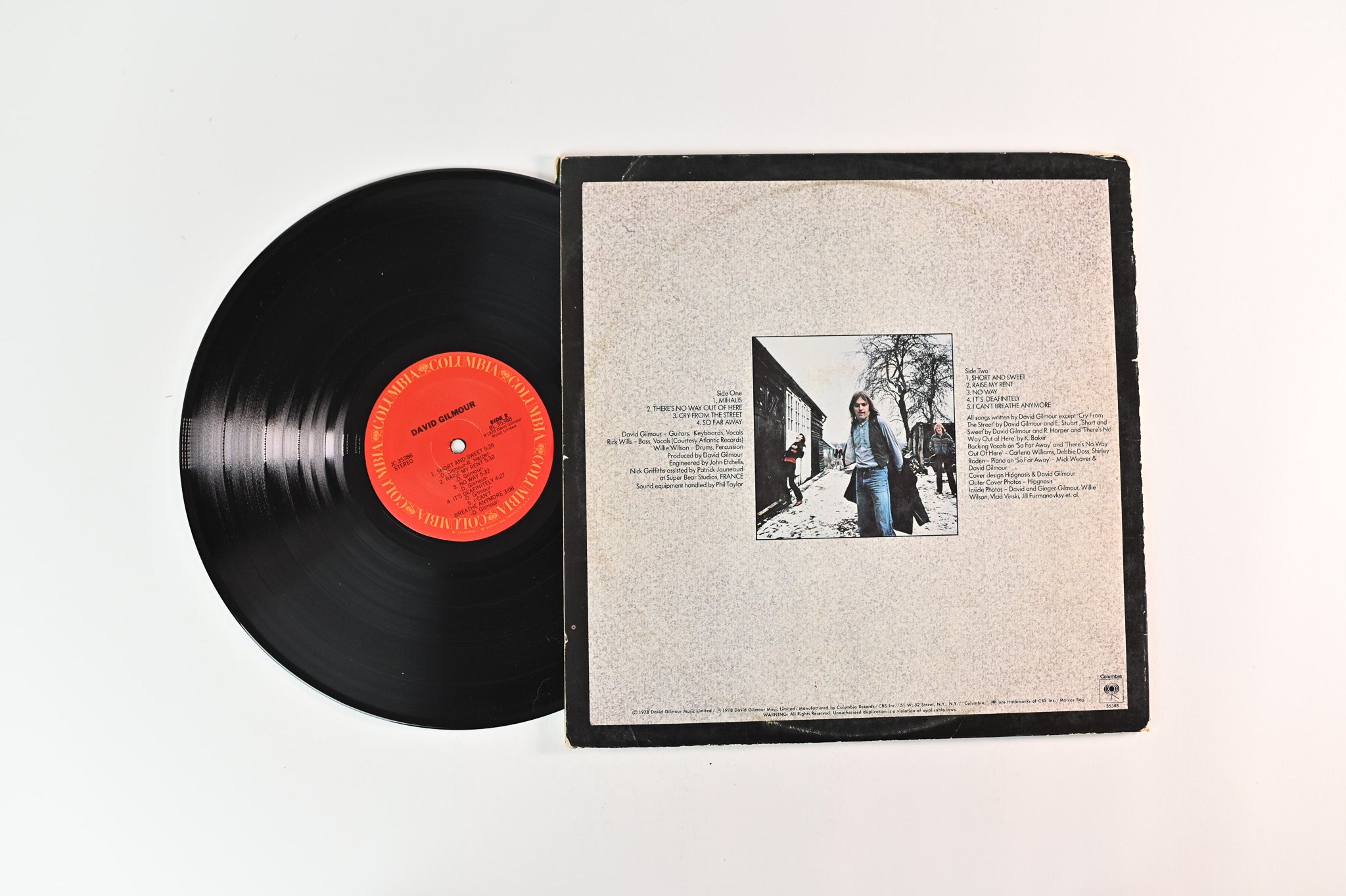 David Gilmour - David Gilmour on Columbia