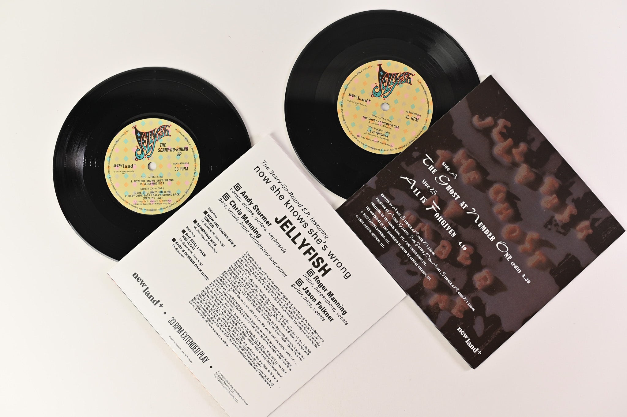 Jellyfish - When These Memories Fade on New Land Ltd Box Set Reissue