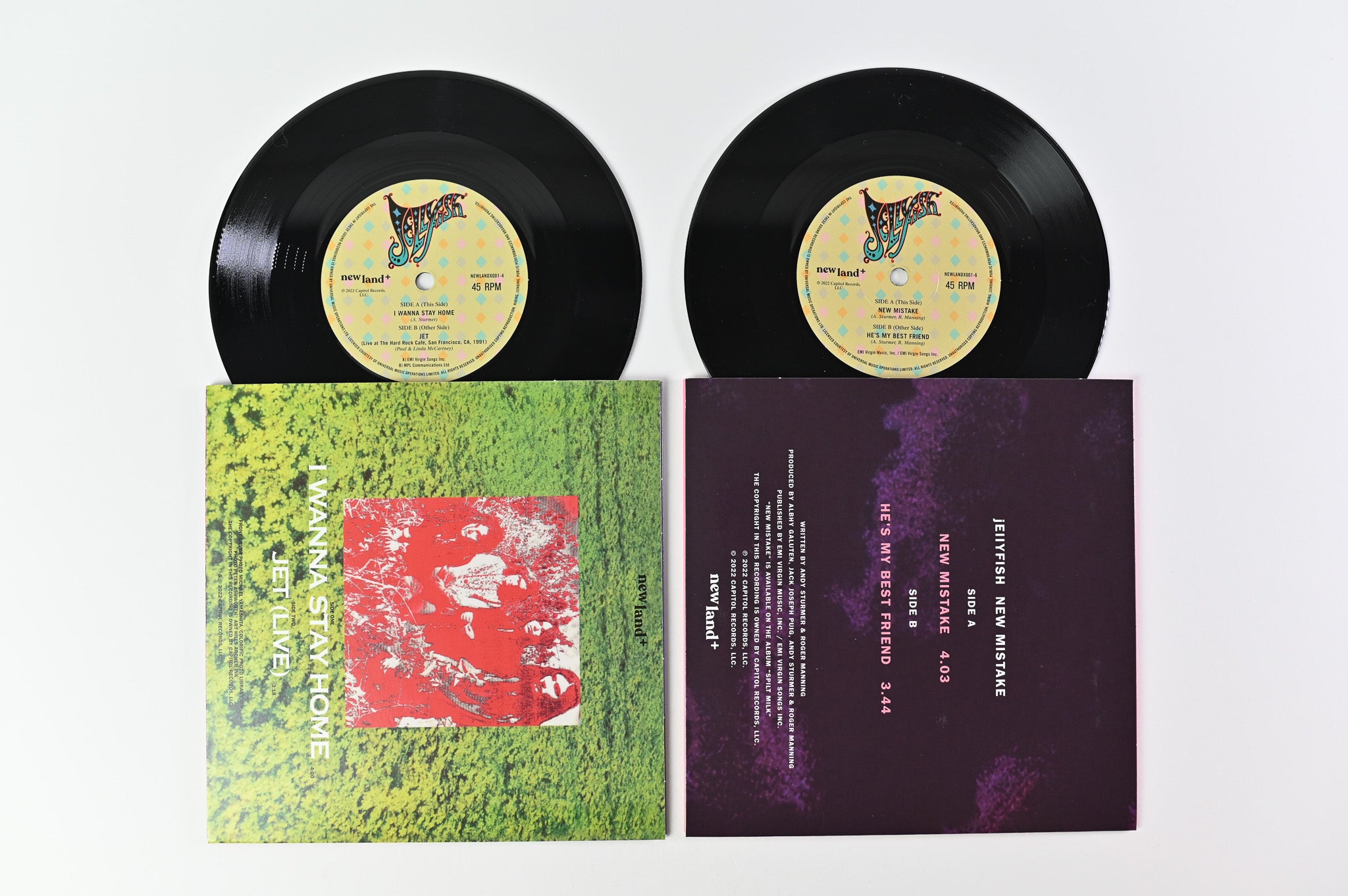 Jellyfish - When These Memories Fade on New Land Ltd Box Set Reissue