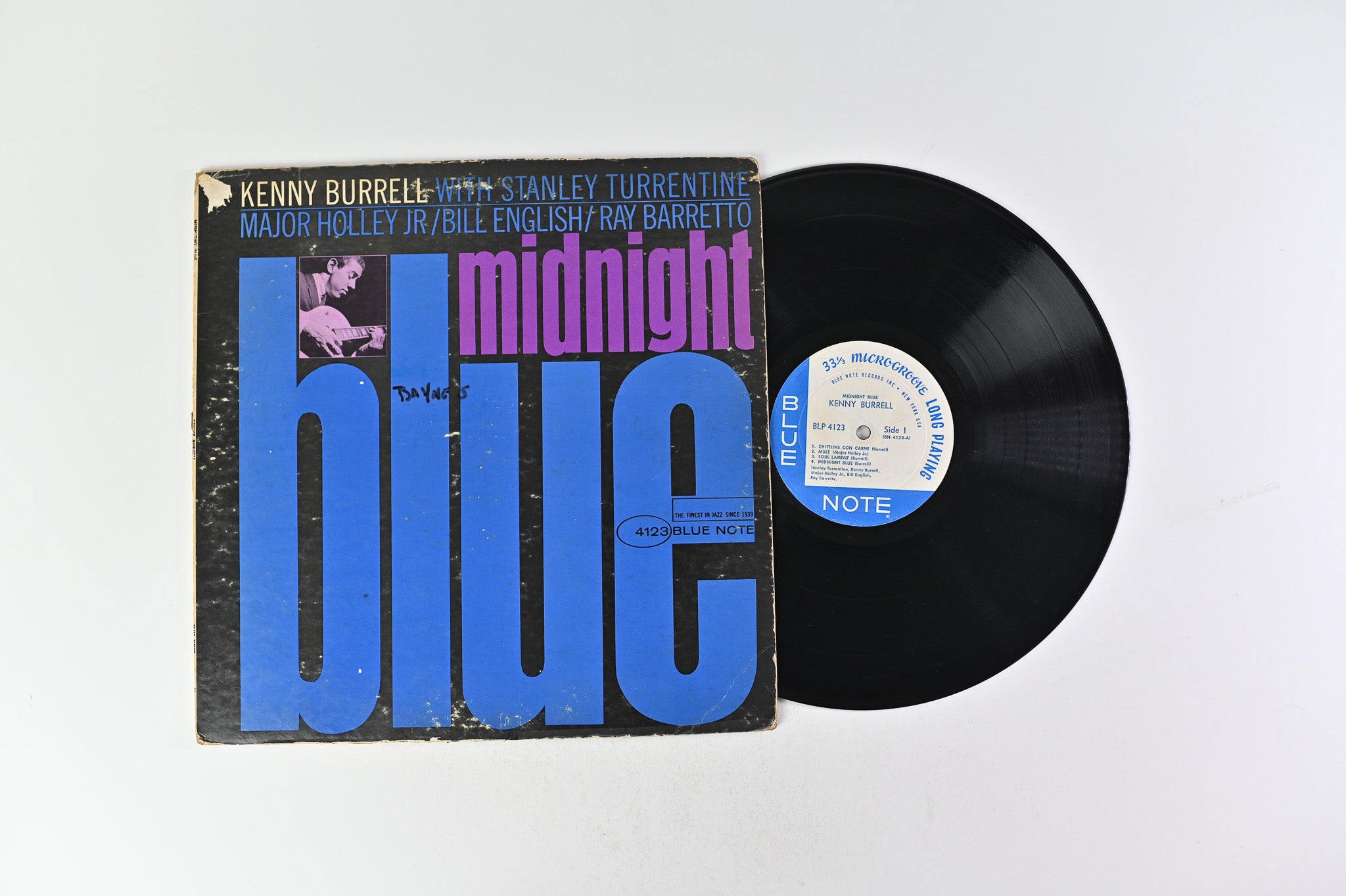 洋楽 Kenny Burrell Midnight Blue Blue Note LP KENNY BURRELL - Kenny Burrell - Midnight Blue LP (Blue Note