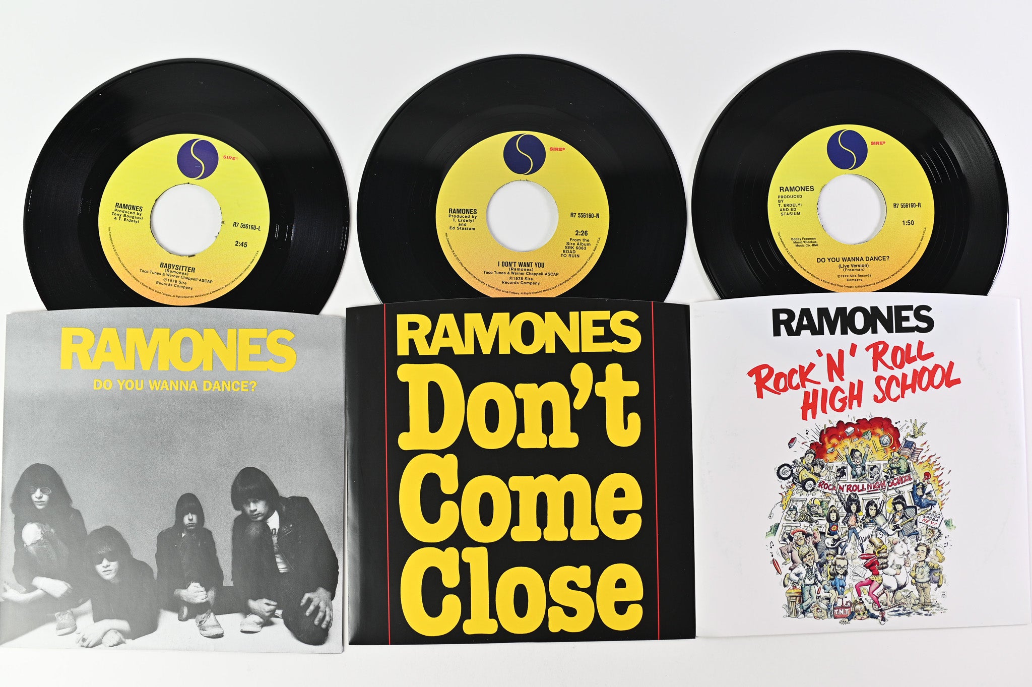 Ramones - Singles Box on Rhino Sire RSD 2017 Ltd Numbered Box Set