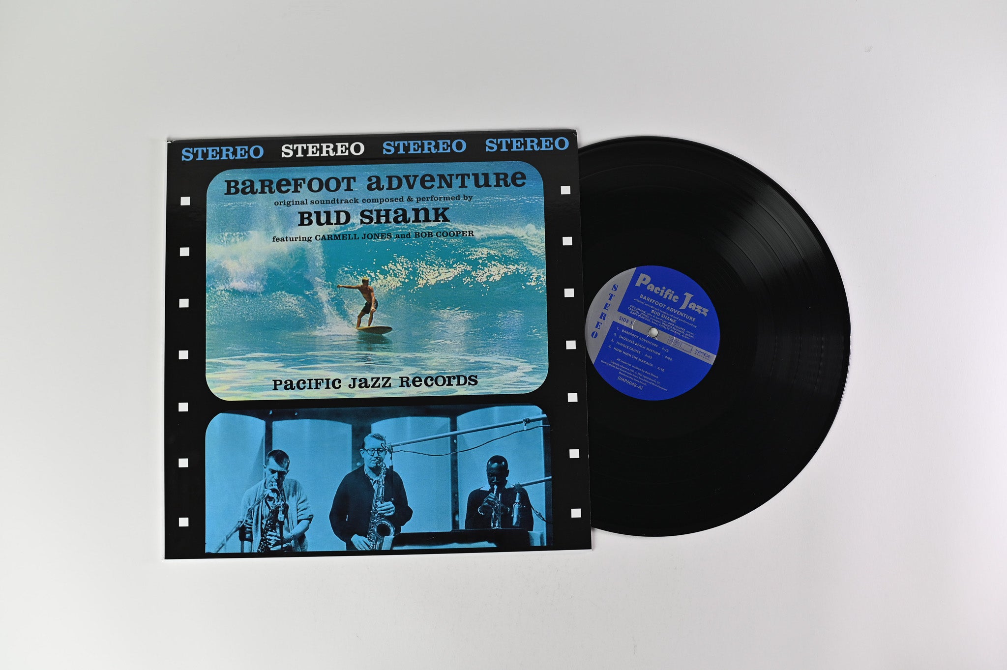 Bud Shank - Barefoot Adventure on Pacific Jazz Impex 180 Gram Reissue