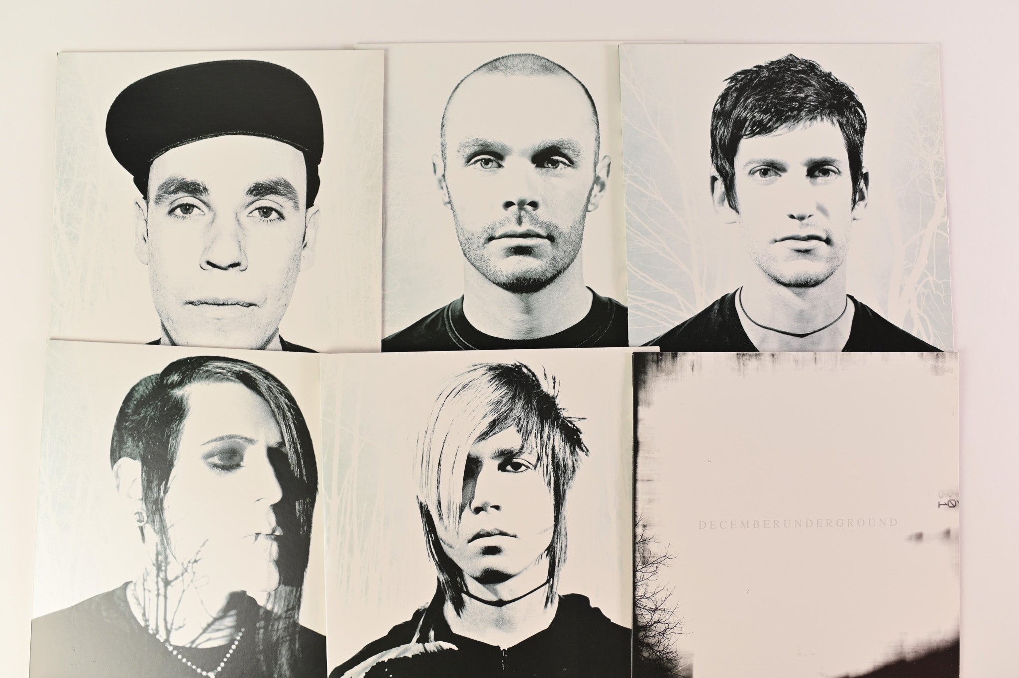 AFI - Decemberunderground on Interscope 6 X 7" Ltd Clear Vinyl Box Set