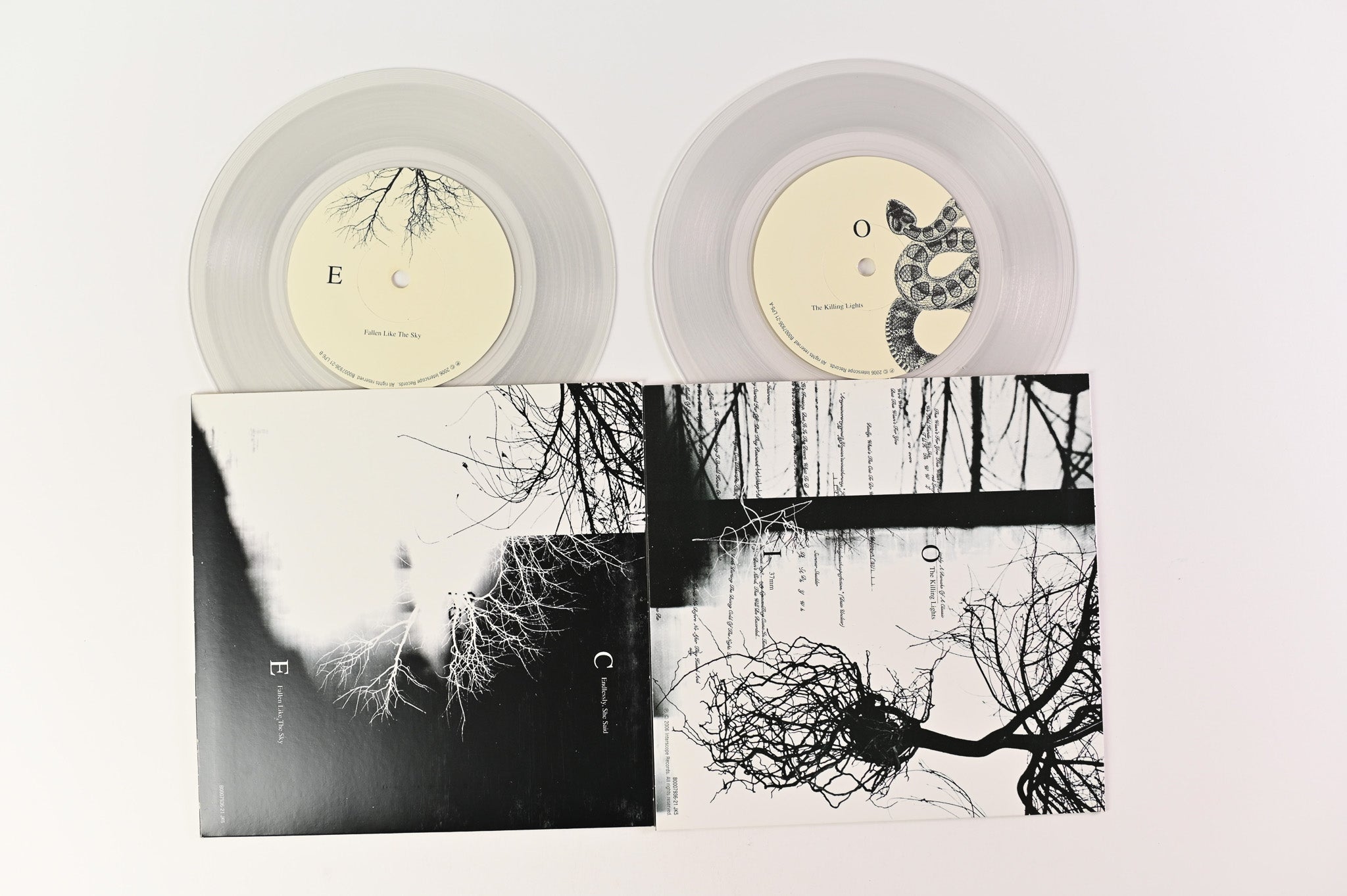 AFI - Decemberunderground on Interscope 6 X 7" Ltd Clear Vinyl Box Set