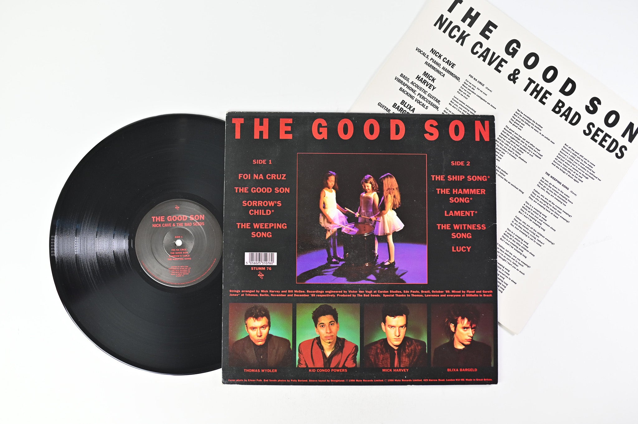 Nick Cave & The Bad Seeds - The Good Son on Mute UK Pressing