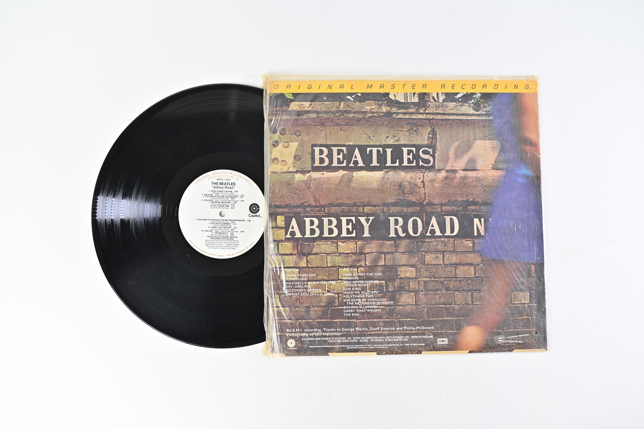 The Beatles - Abbey Road on Mobile Fidelity Sound Lab MFSL Reissue
