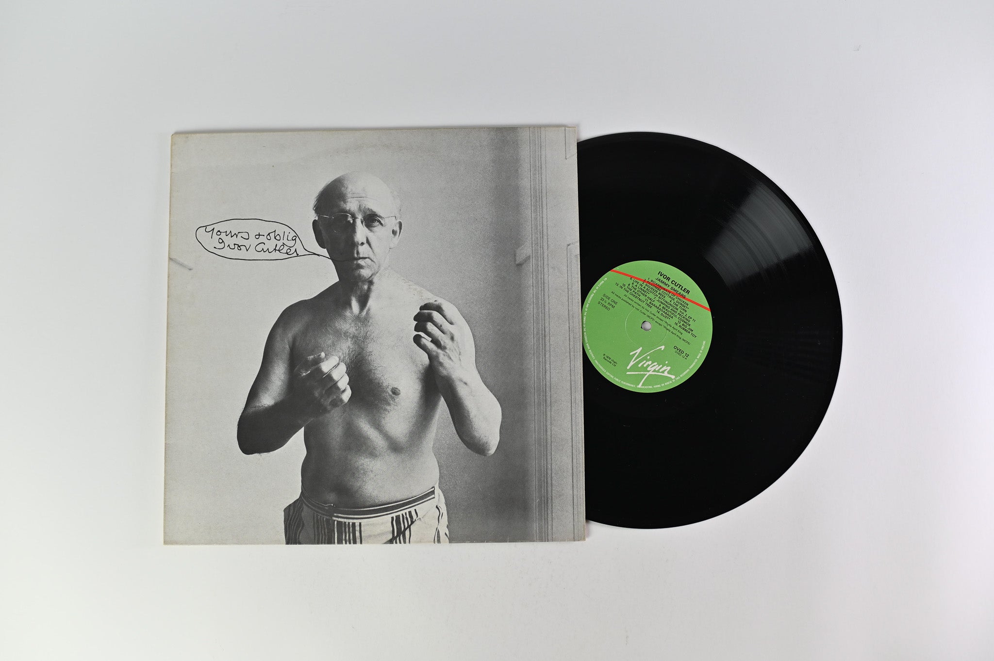 Ivor Cutler - Jammy Smears on Virgin UK Press Reissue