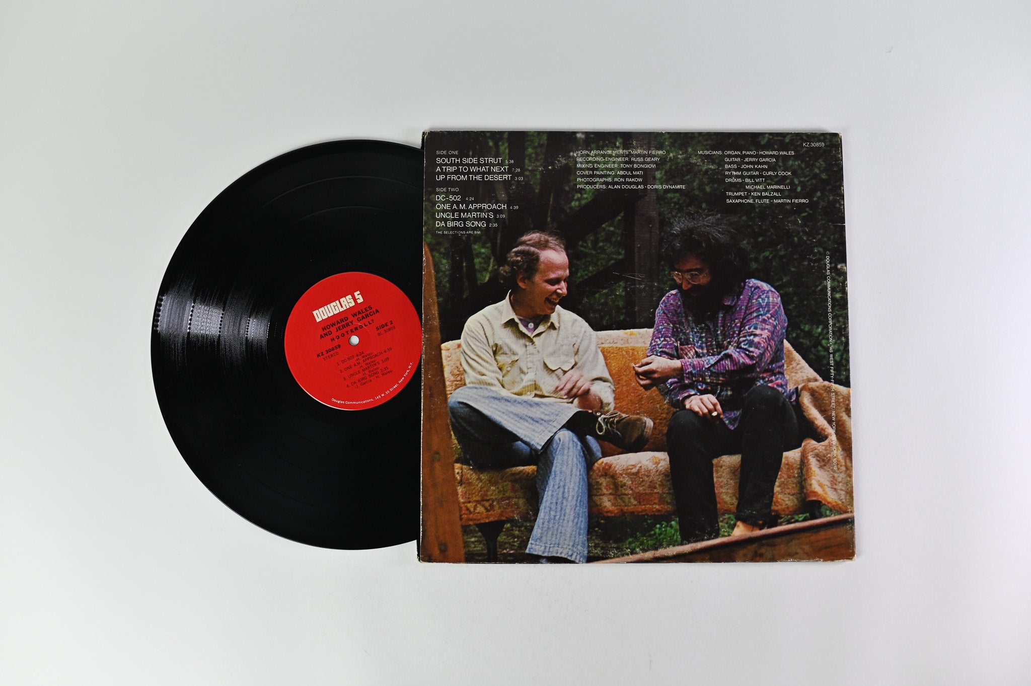 Howard Wales & Jerry Garcia - Hooteroll? on Douglas