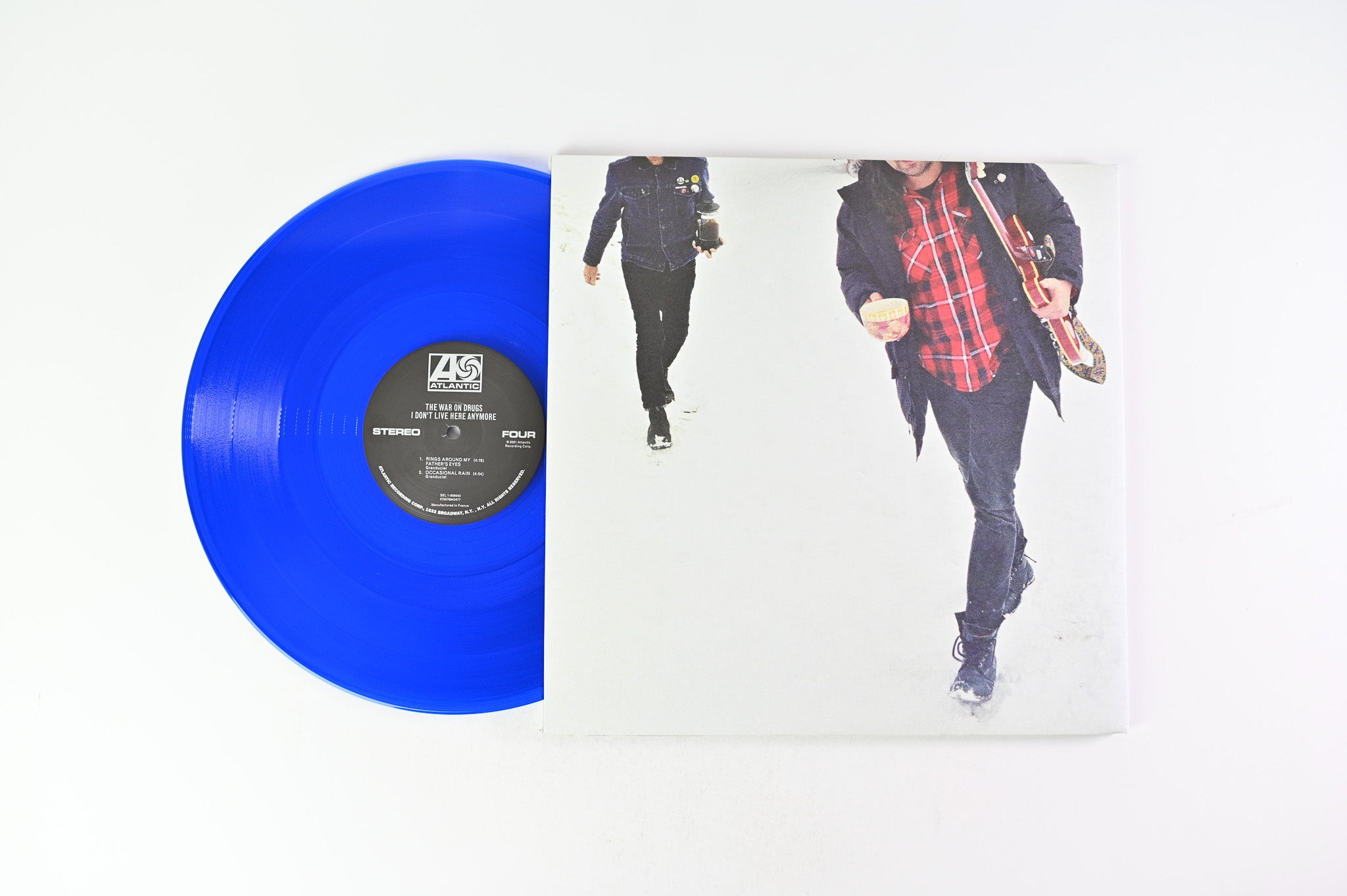 The War On Drugs - I Don't Live Here Anymore on Atlantic Ltd Blue Translucent