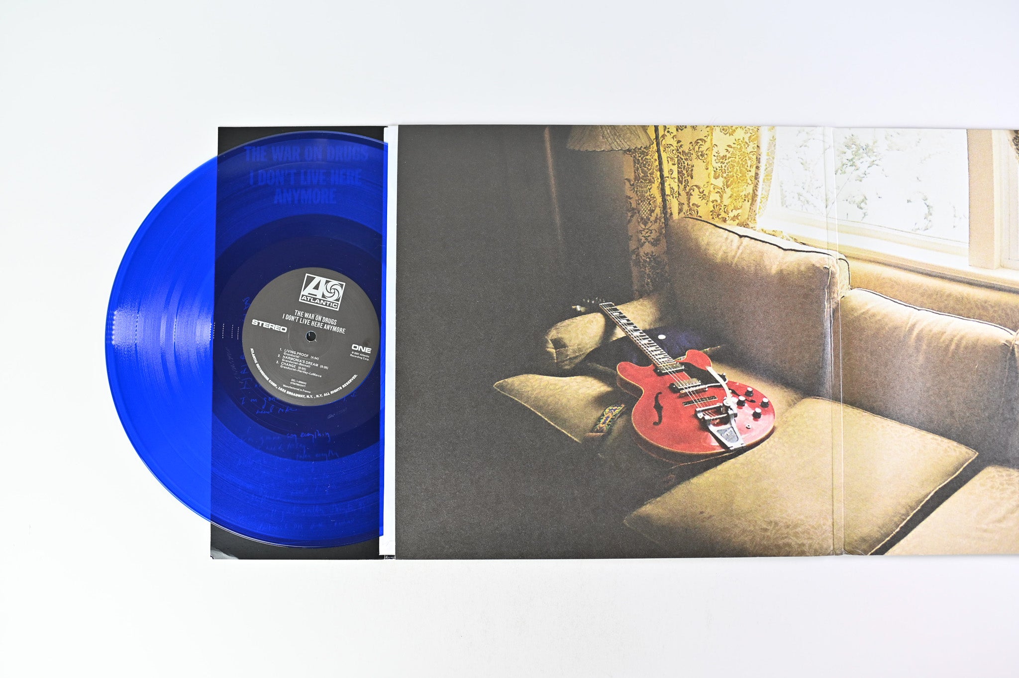 The War On Drugs - I Don't Live Here Anymore on Atlantic Ltd Blue Translucent