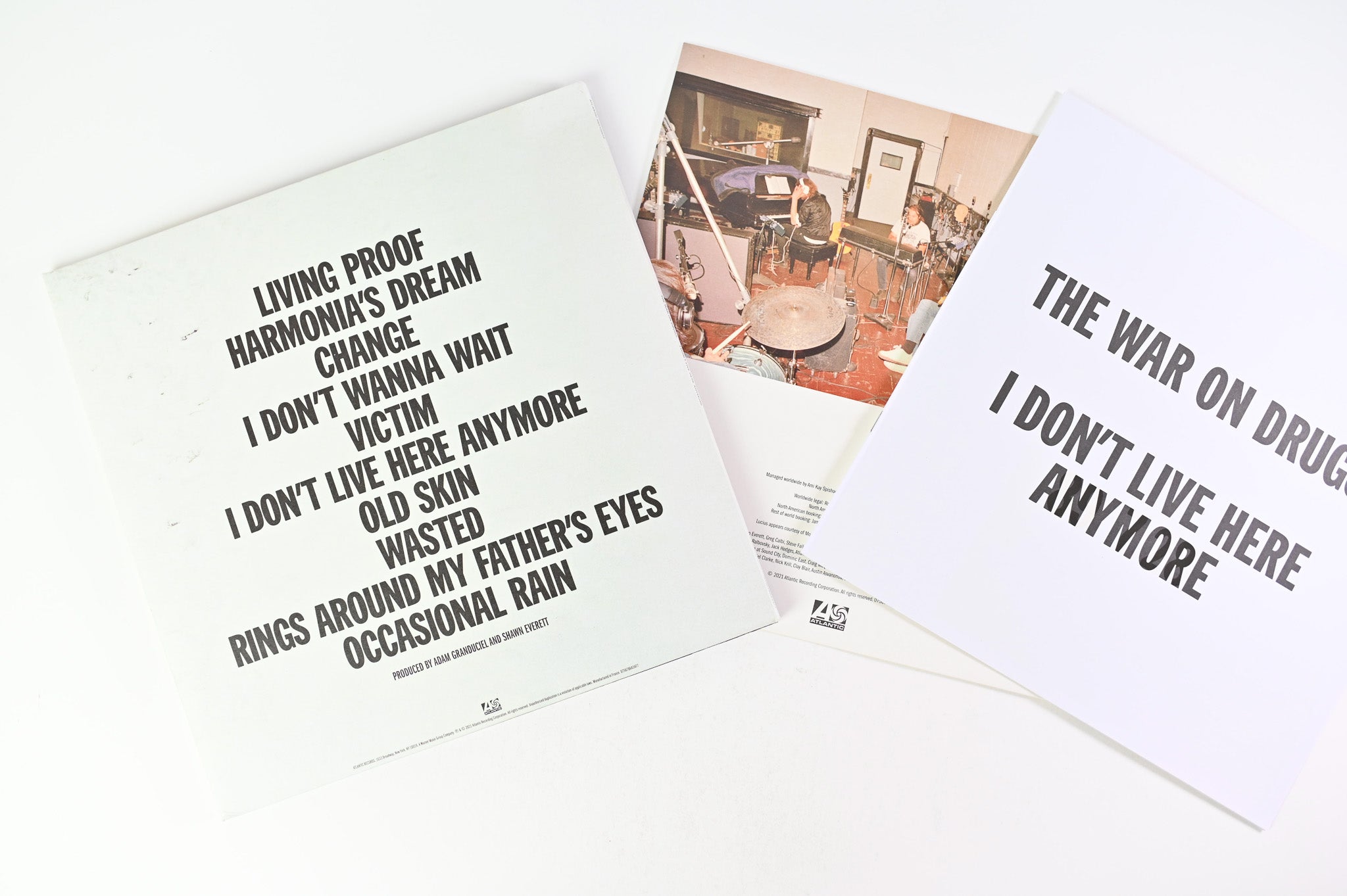 The War On Drugs - I Don't Live Here Anymore on Atlantic Ltd Blue Translucent
