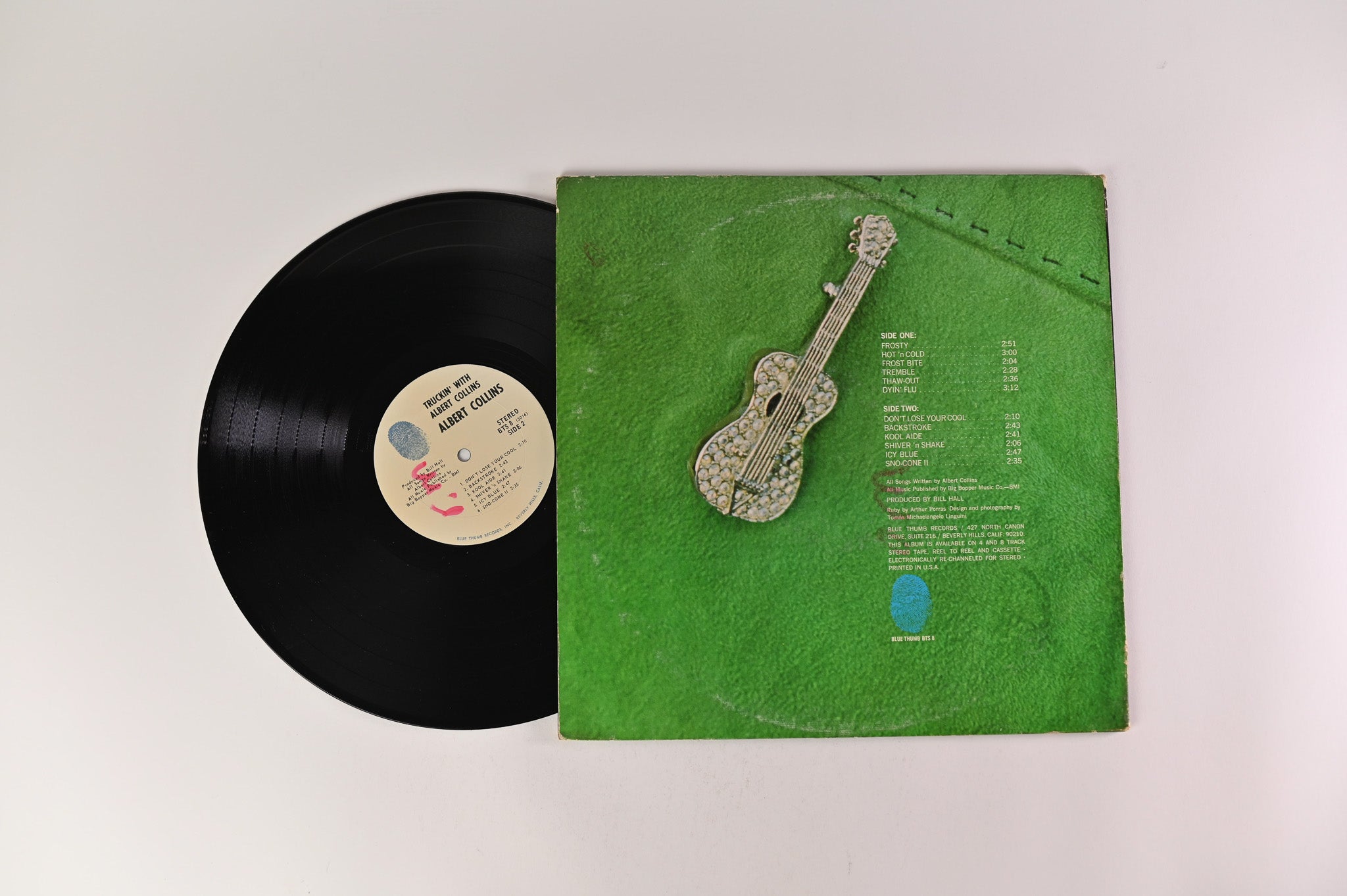 Albert Collins - Truckin' With Albert Collins on Blue Thumb Reissue