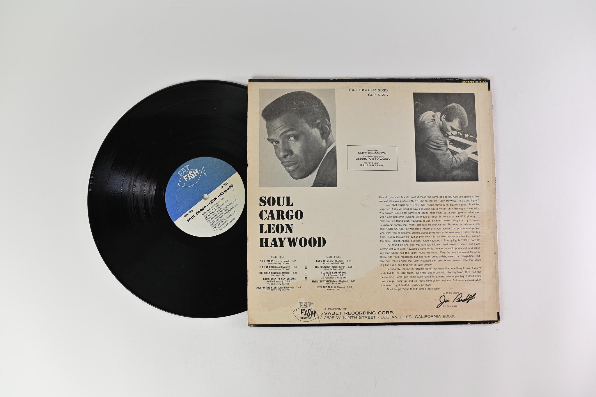 Leon Haywood - Soul Cargo on Fat Fish