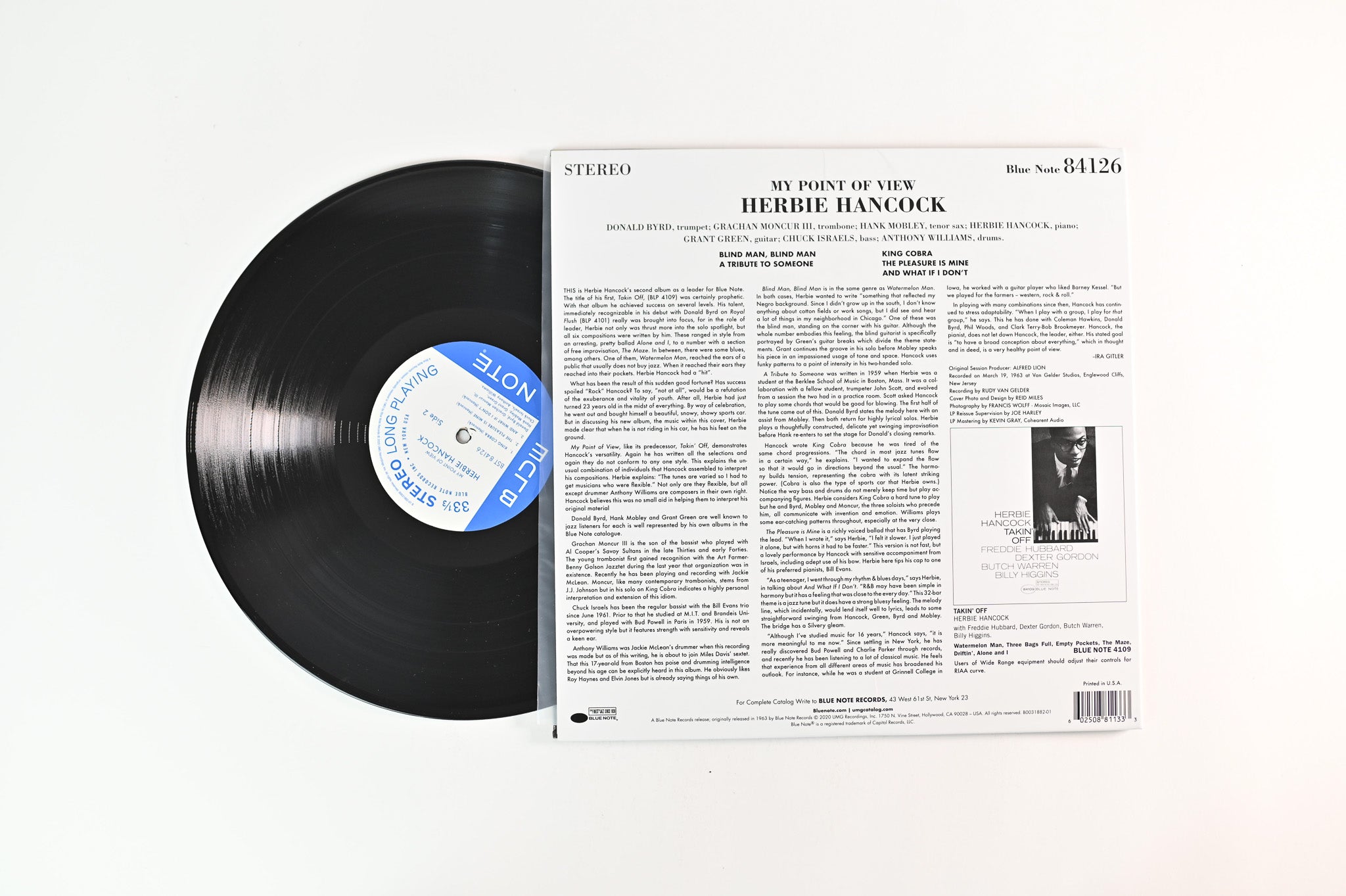 Herbie Hancock - My Point Of View Blue Note Tone Poet Series Reissue