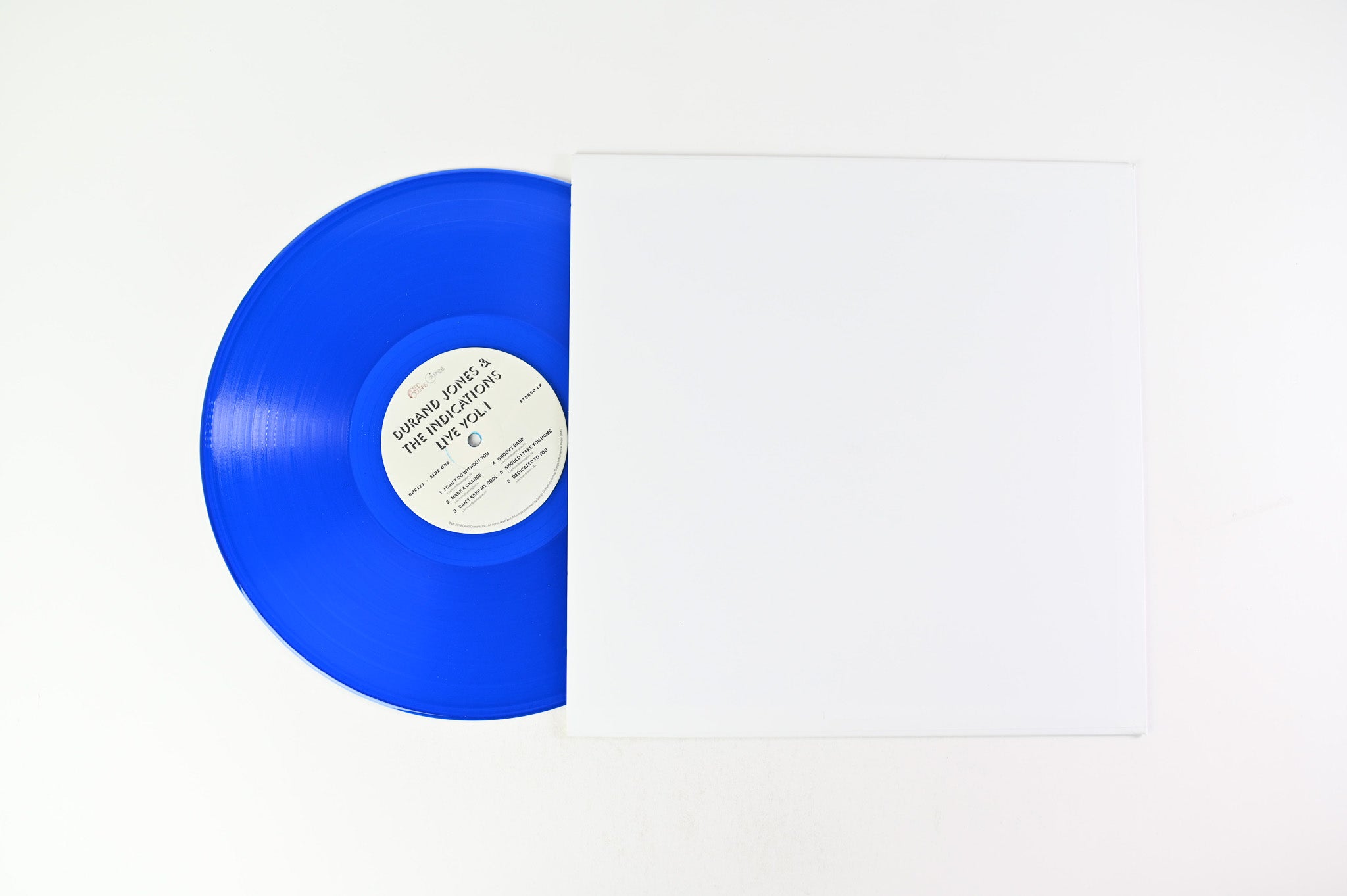 Durand Jones & The Indications - Live Vol. 1 on Dead Oceans Colemine RSD BF 2018 Ltd Blue